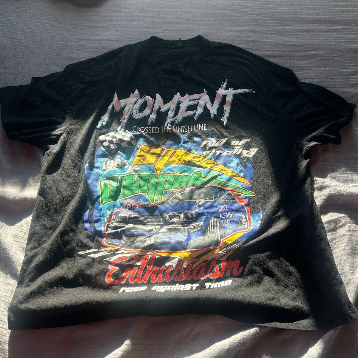 Shein motorsport car shirt Size L / US 10 / IT 46 - 1 Thumbnail