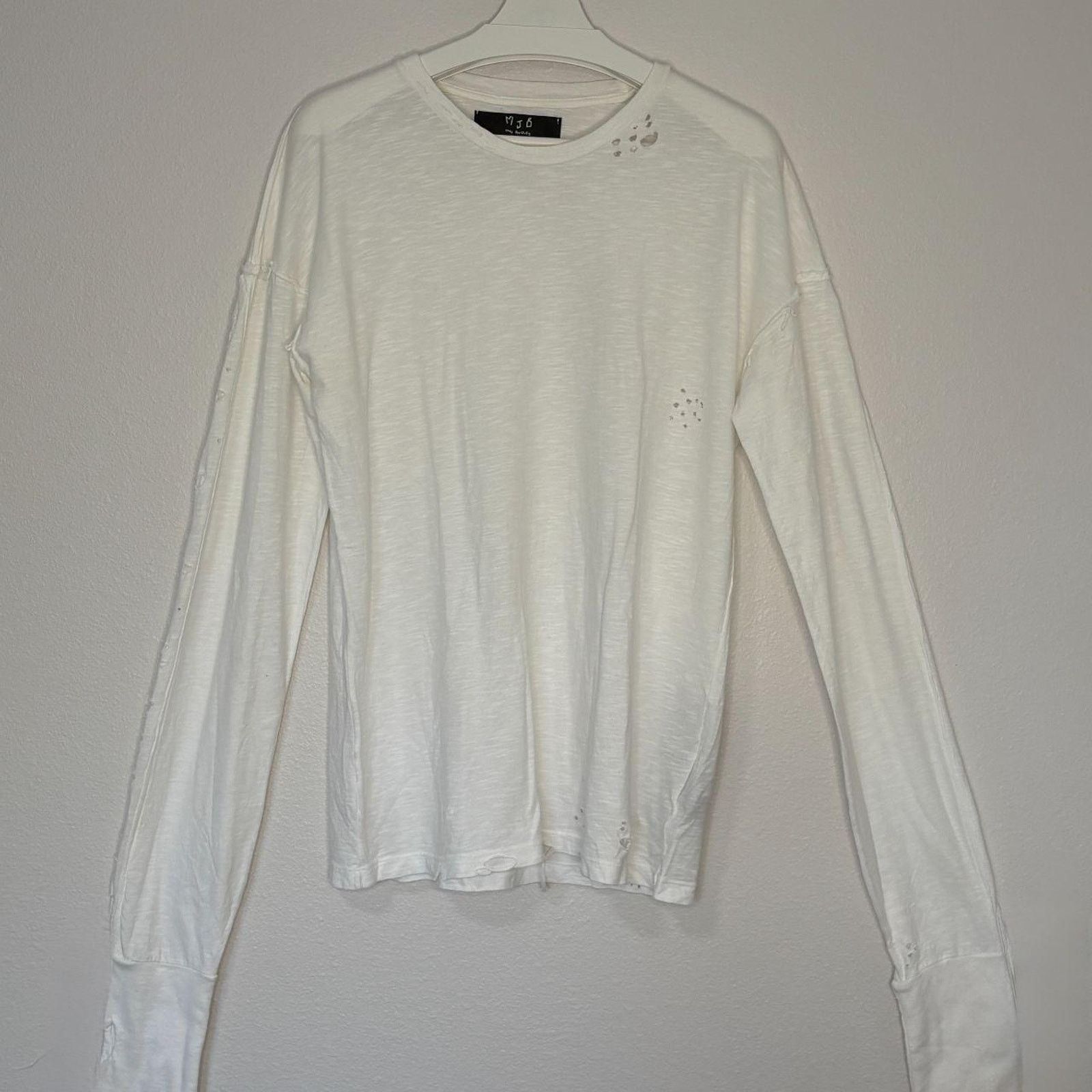 Other Oversized White LS T Shirt M Size US M / EU 48-50 / 2 - 1 Thumbnail