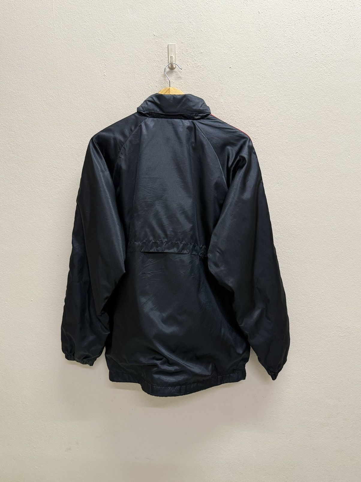 Nike Vintage Nike Swoosh Double Brested Windbreaker Jacket Size US XL / EU 56 / 4 - 17 Thumbnail