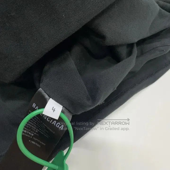 Balenciaga Balenciaga SS24 Vintage Logo Black T. Size US M / EU 48-50 / 2 - 2 Thumbnail
