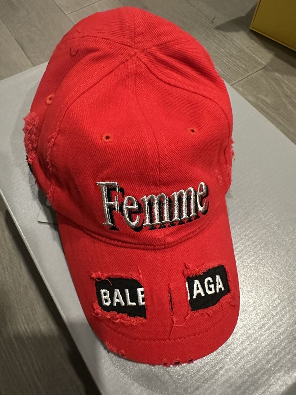 Balenciaga Balenciaga Upcycled Cap Size ONE SIZE - 1 Thumbnail