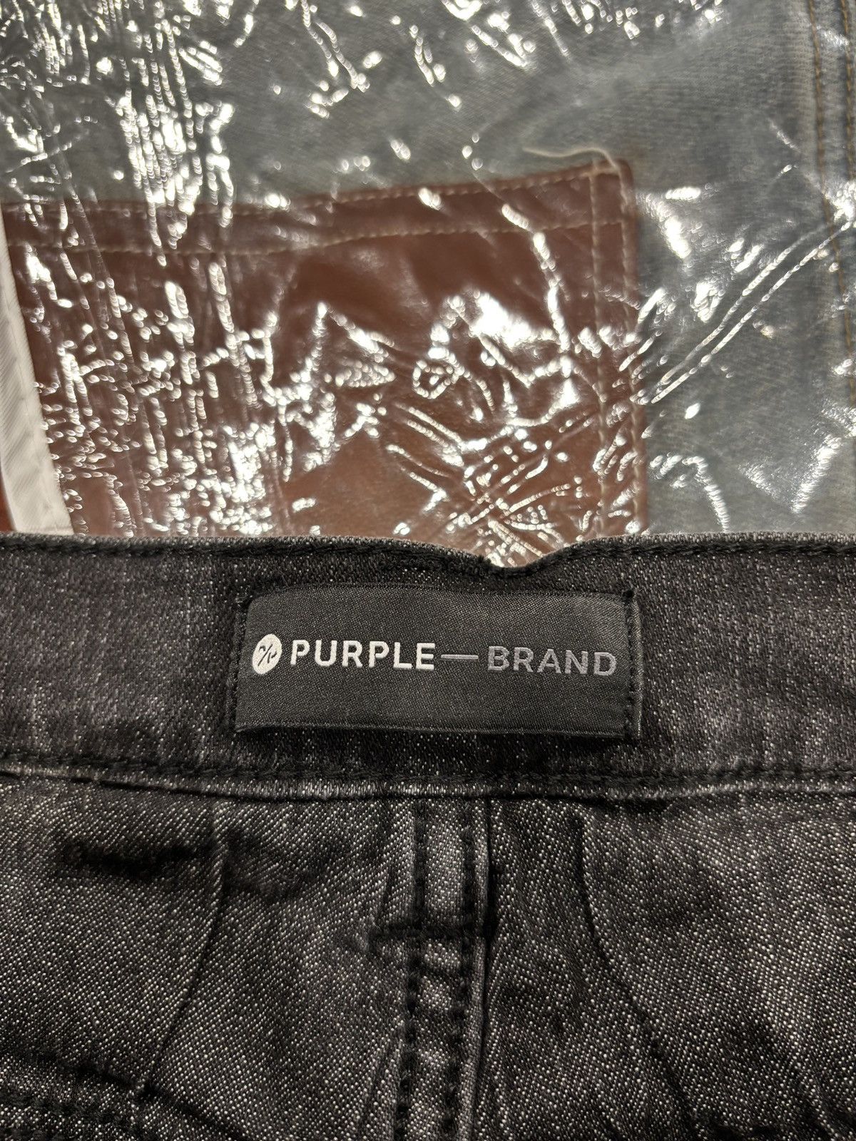 Purple Brand Purple Brand Overspray Jeans Black Size: 34 Size US 34 / EU 50 - 5 Thumbnail