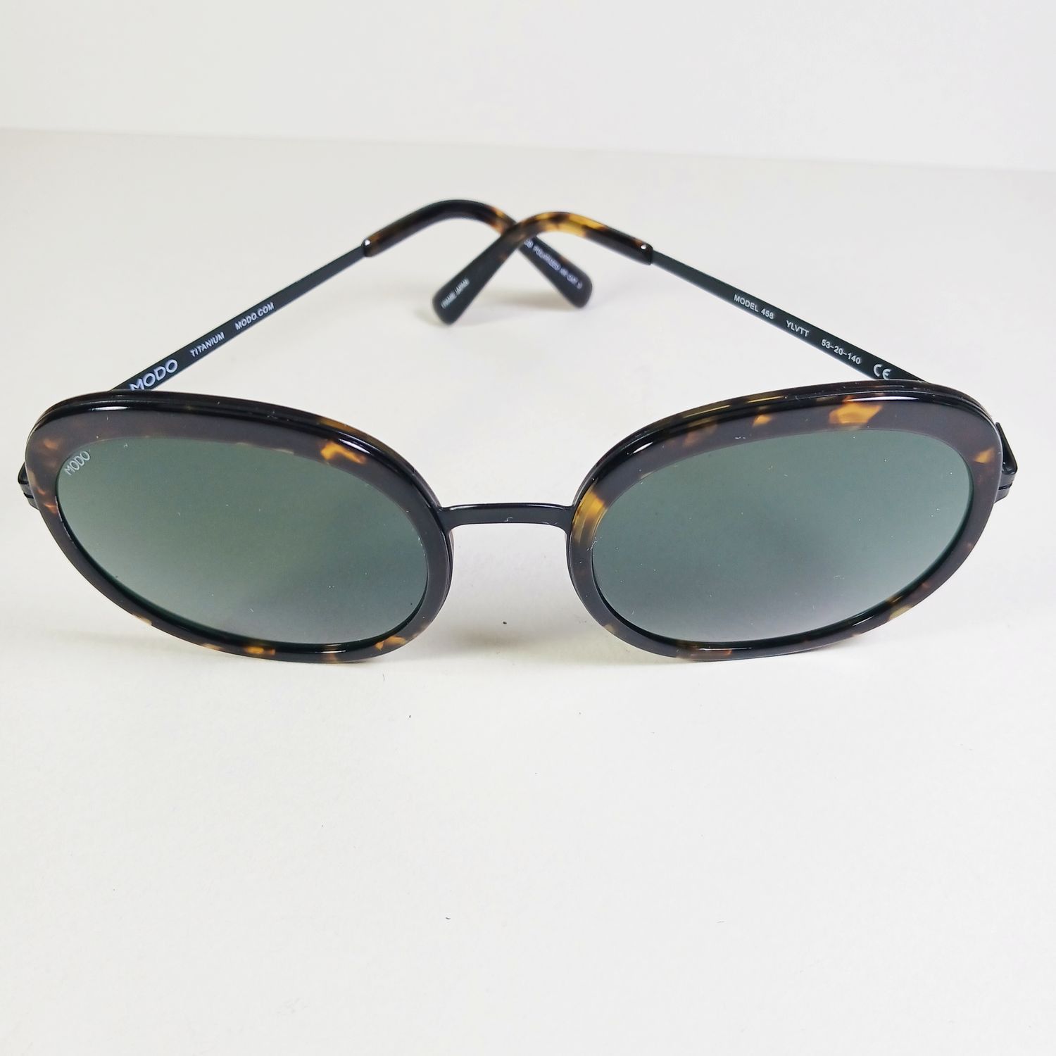 Other MODO 458 Titanium Tortoise Polarized Sunglasses Japan Size ONE SIZE - 5 Thumbnail