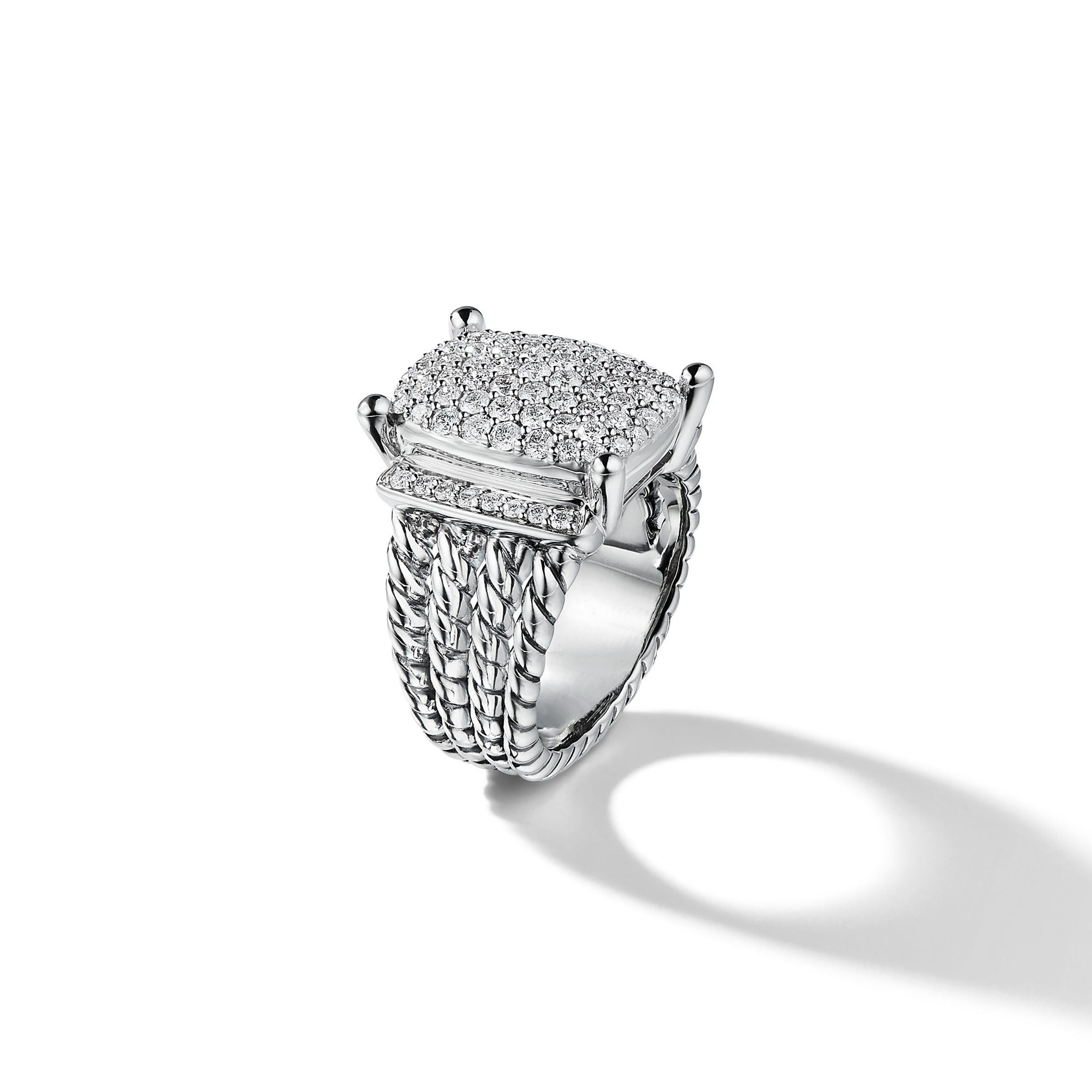 David Yurman o1w1db11025 R09248D /Size 6 / Ring in Silver Size ONE SIZE - 1 Preview