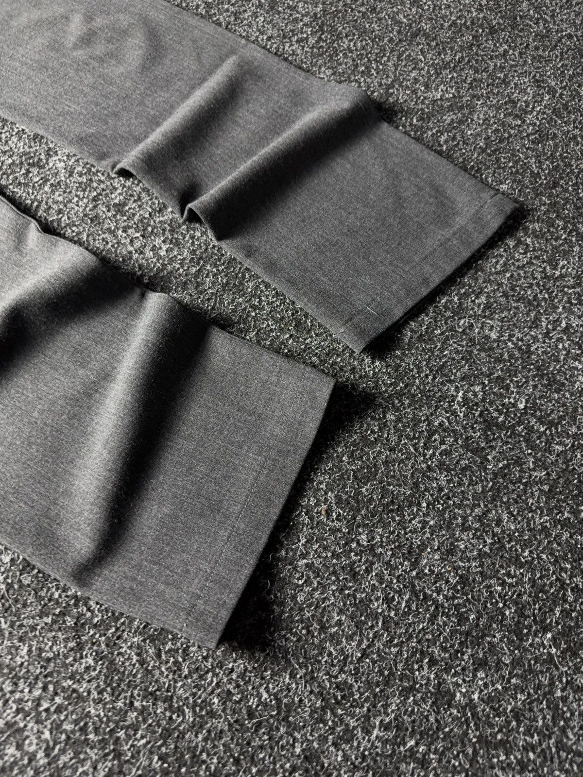 Armani Luxury 00s Armani Jeans Comfort Fit Grey Wool Blend Pants Size US 32 / EU 48 - 4 Thumbnail