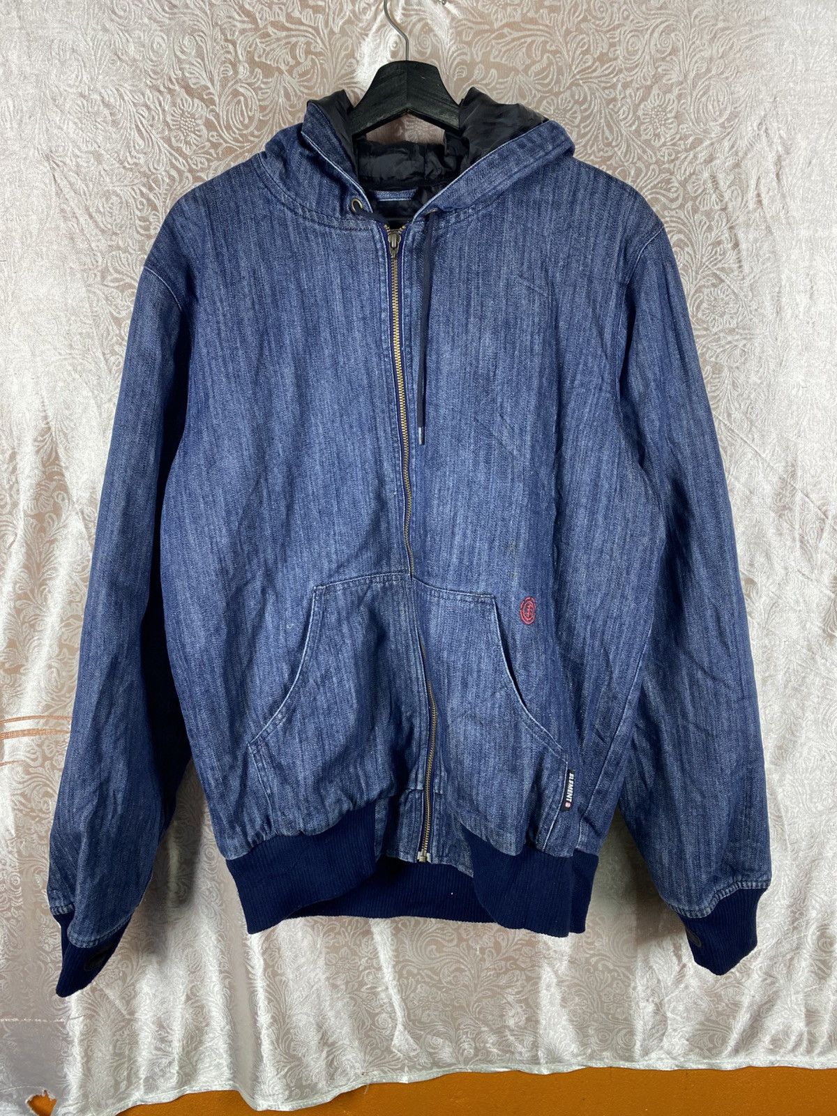 Element Vintage Element Denim Jacket Quilted Lining Skateboarding Size US L / EU 52-54 / 3 - 3 Thumbnail