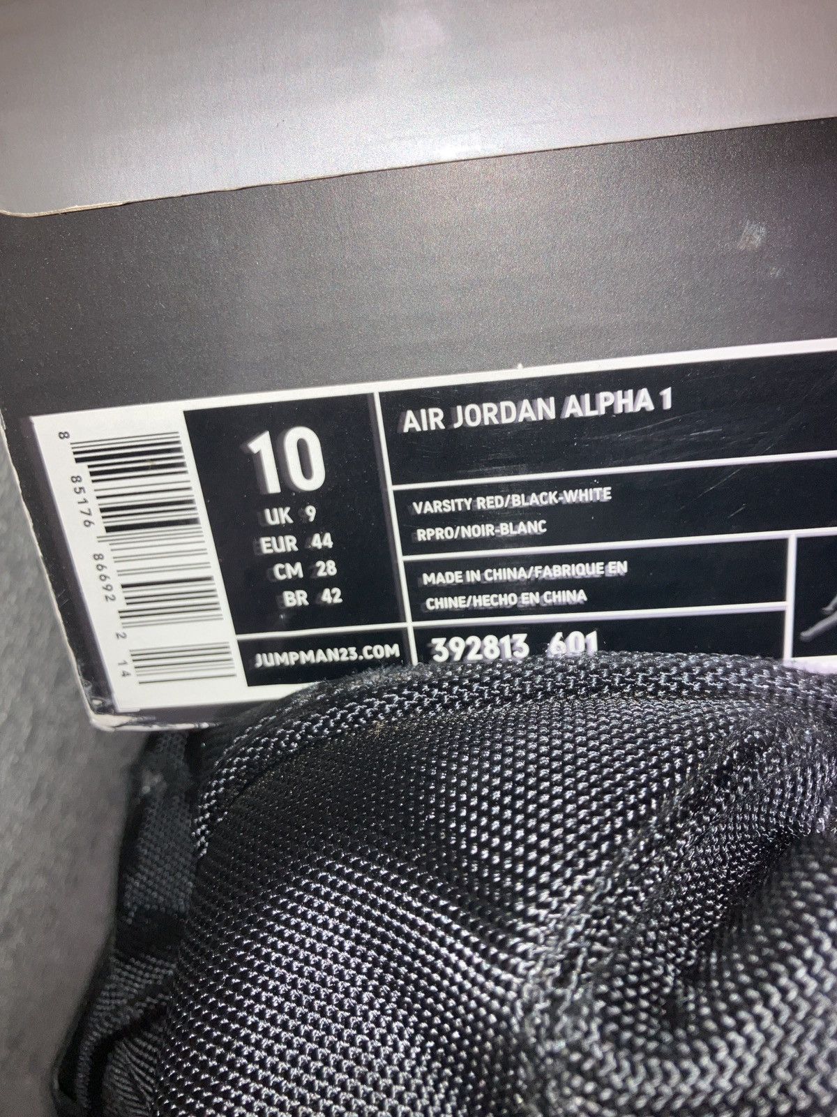 Jordan Brand Air Jordon alpha 1 Size US 10 / EU 43 - 1 Thumbnail