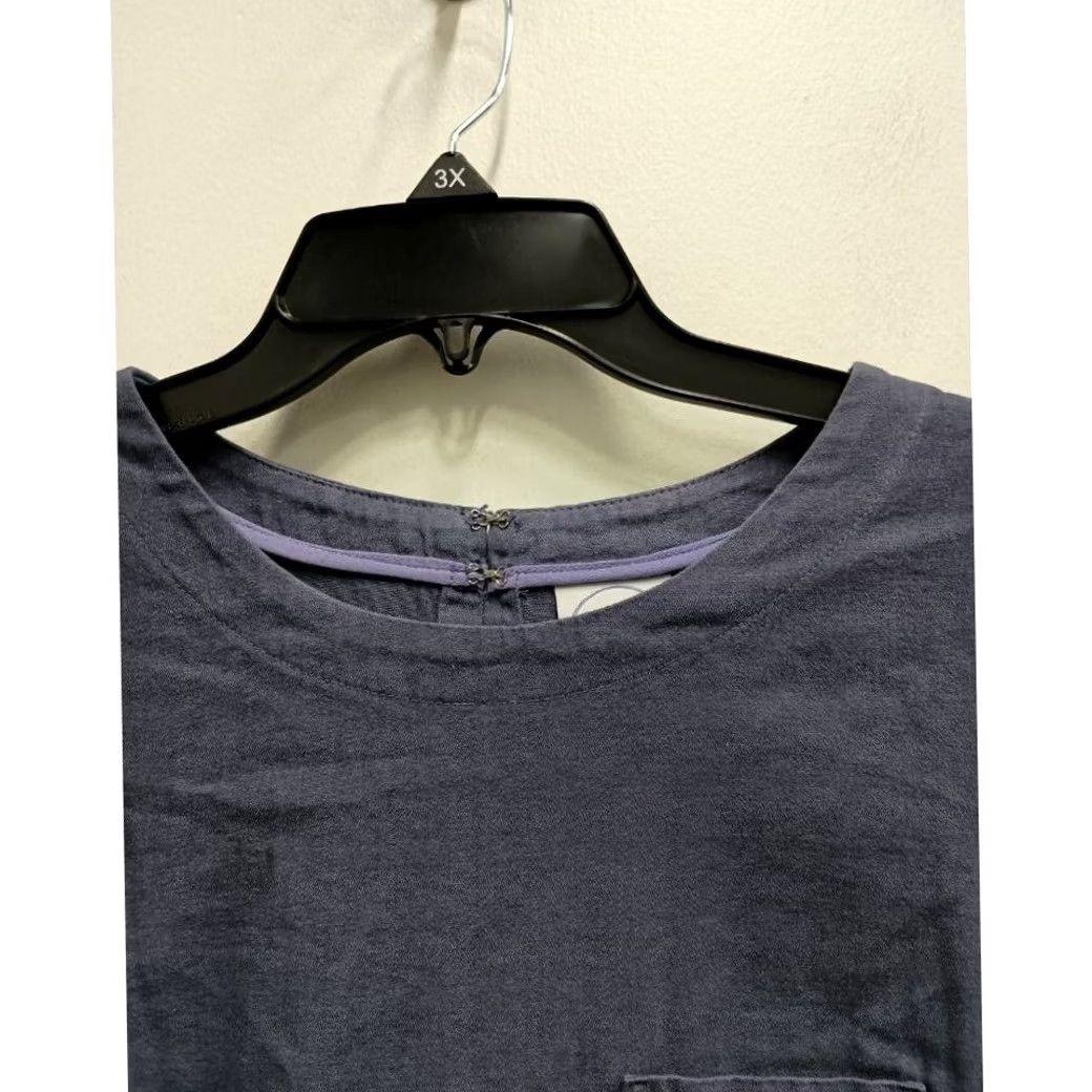 Vintage Violet Weekend BOHO Mini Dress Size Medium Blue Ombre Bell Sleeve Casual NWT Size M / US 6-8 / IT 42-44 - 5 Thumbnail