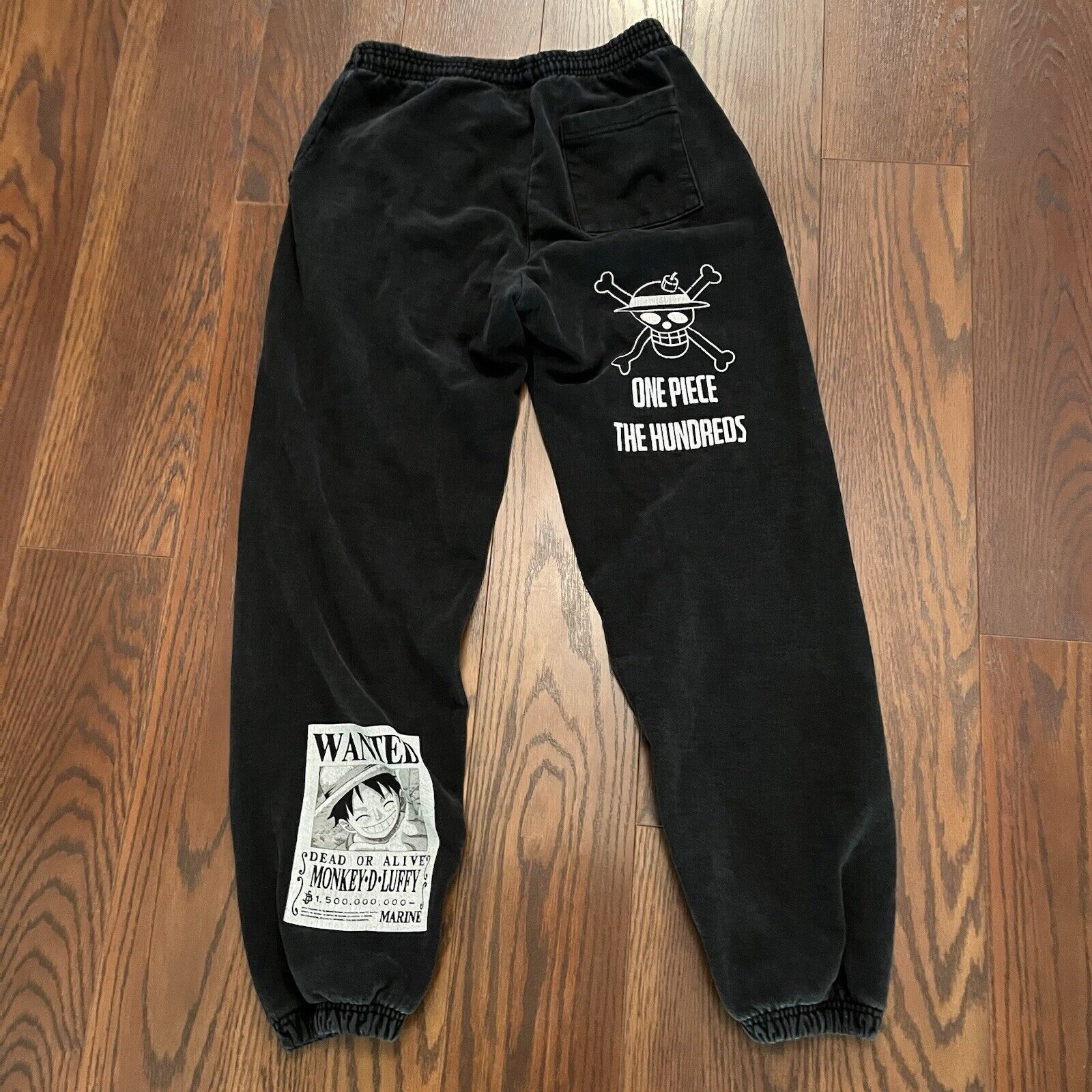 The Hundreds The Hundreds X One Piece Luffy Wanted Large Sweatpants 32x30 Size US 32 / EU 48 - 7 Thumbnail