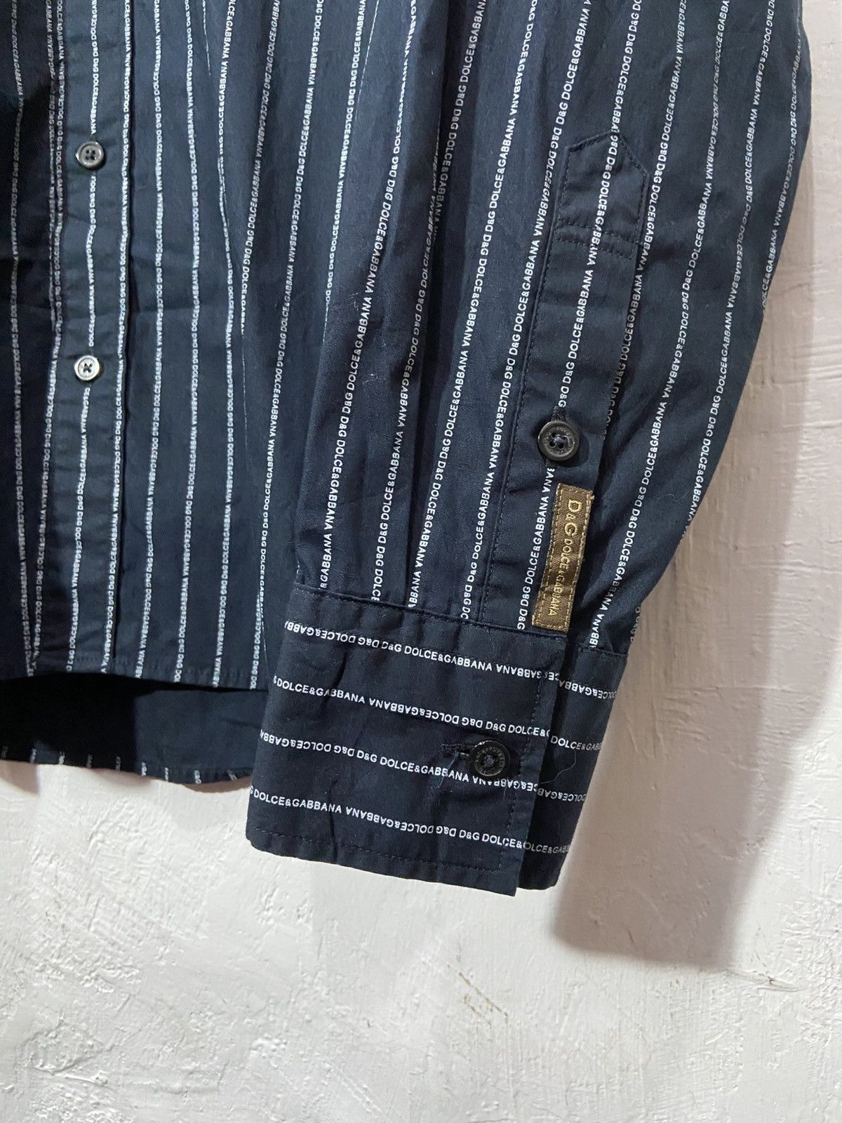Dolce & Gabbana Monogram Dolce & Gabbana Button Up Shirt Size US M / EU 48-50 / 2 - 8 Thumbnail