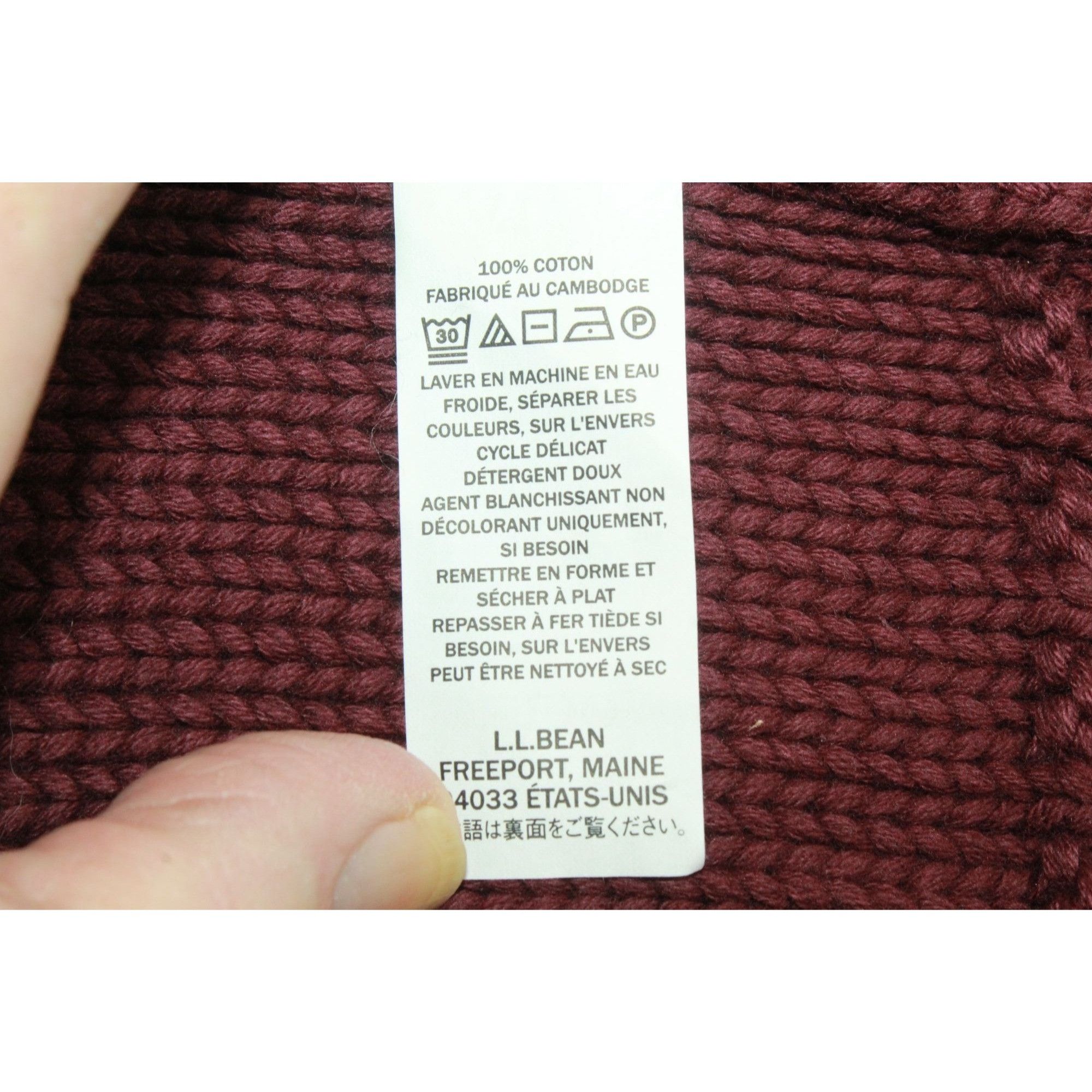 L.L. Bean LL Bean Double L Cable Sweater Zip Cardigan Preppy Outdoor Size S / US 4 / IT 40 - 12 Thumbnail