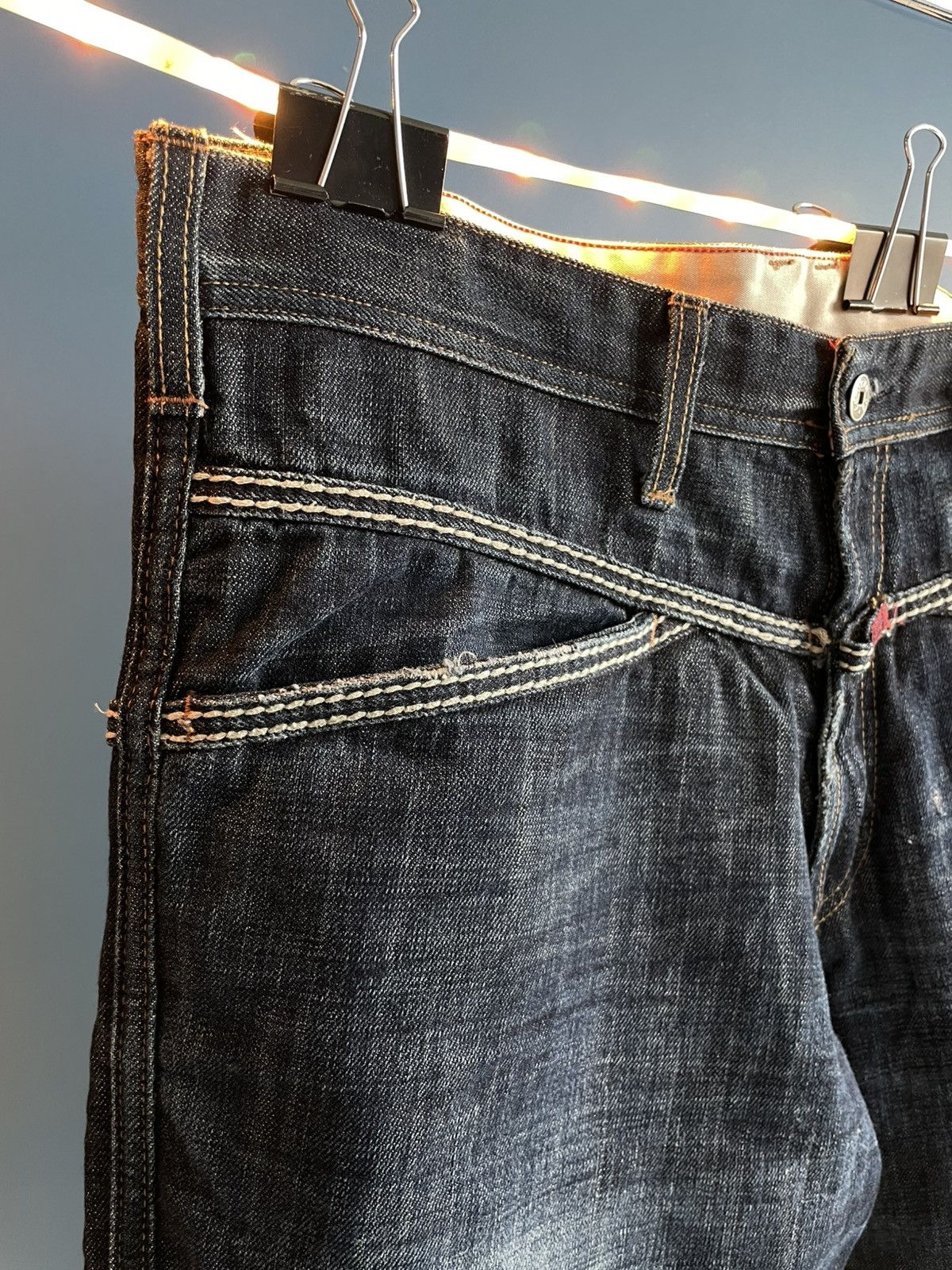 Marithe + Francois Girbaud Marithe Francois Girbaud Wide Jeans Size US 36 / EU 52 - 10 Thumbnail