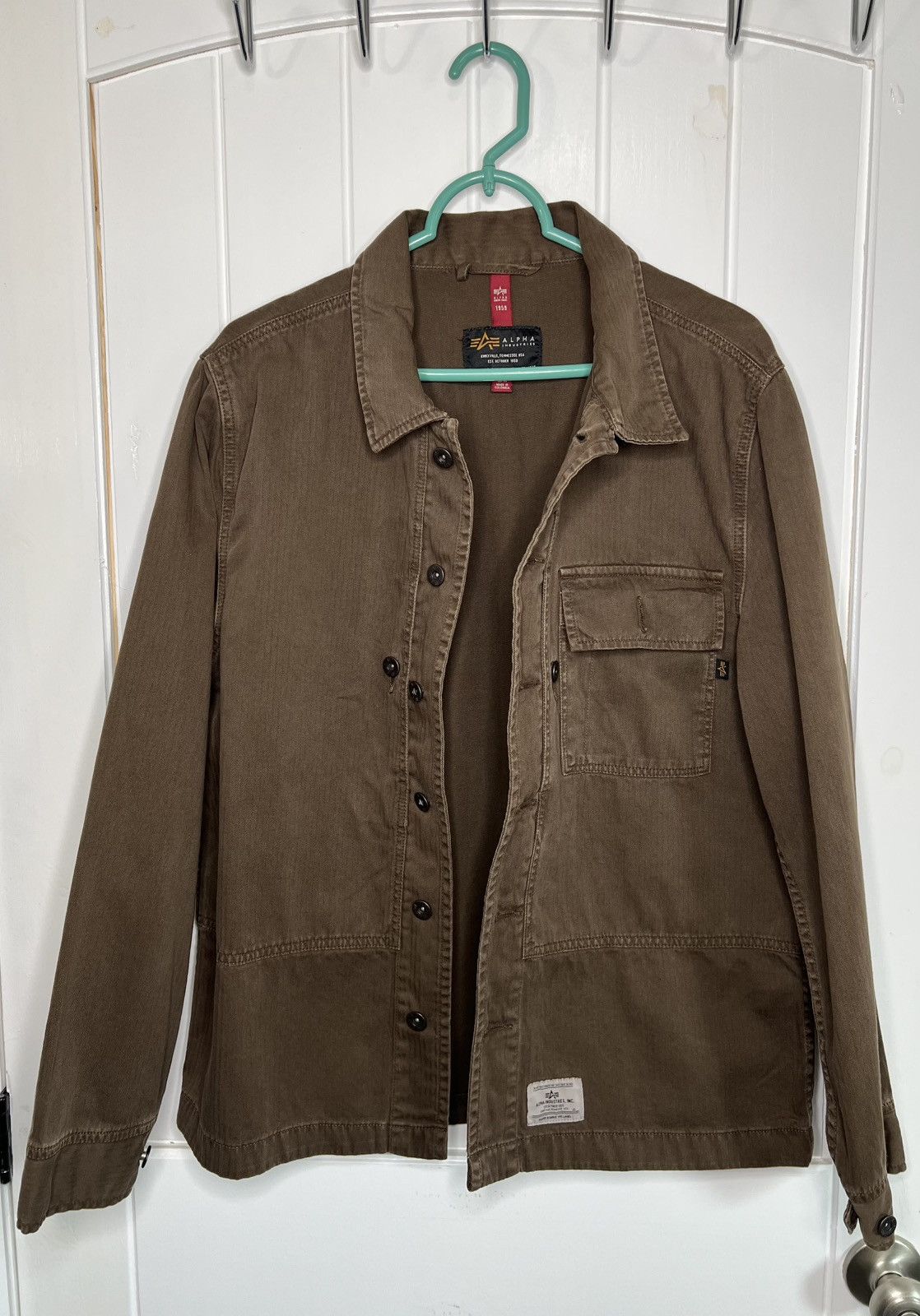 Alpha Industries ALPHA INDUSTRIES P44 Mod Shirt Jacket Size Medium Size US M / EU 48-50 / 2 - 9 Thumbnail