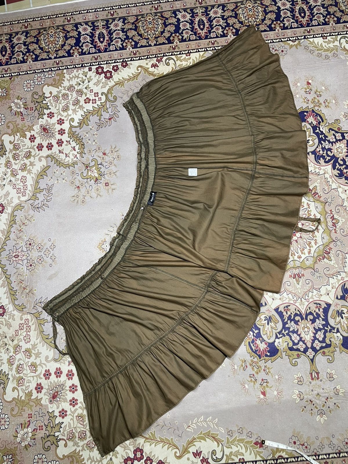 Issey Miyake A18 Zucca By Issey Miyake Maxi Skirt Size 27" / US 4 / IT 40 - 12 Thumbnail