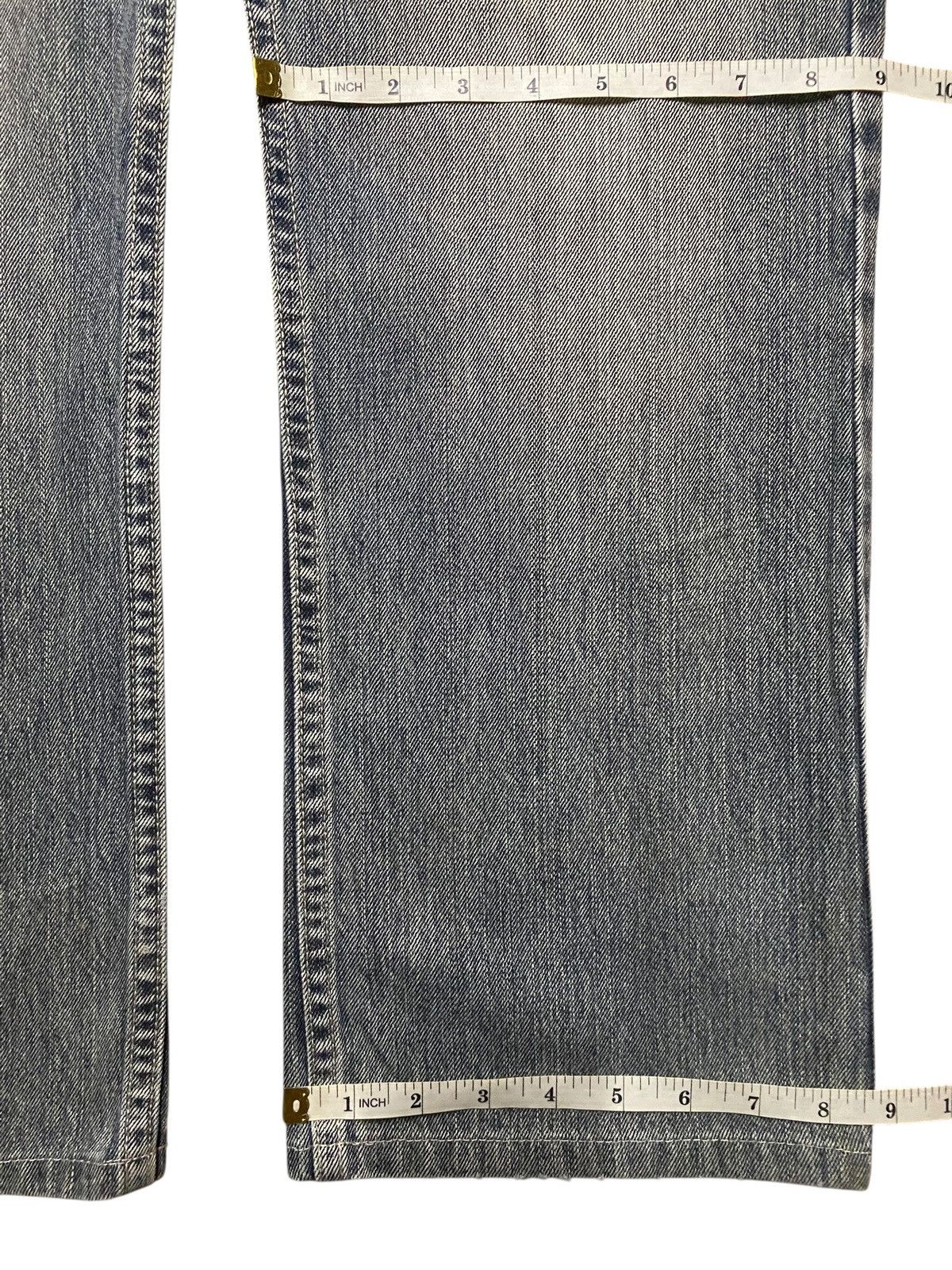 Japanese Brand Vtg Japanese Brand Icco Faded Wash Distressed Loose Jeans Size US 32 / EU 48 - 13 Thumbnail