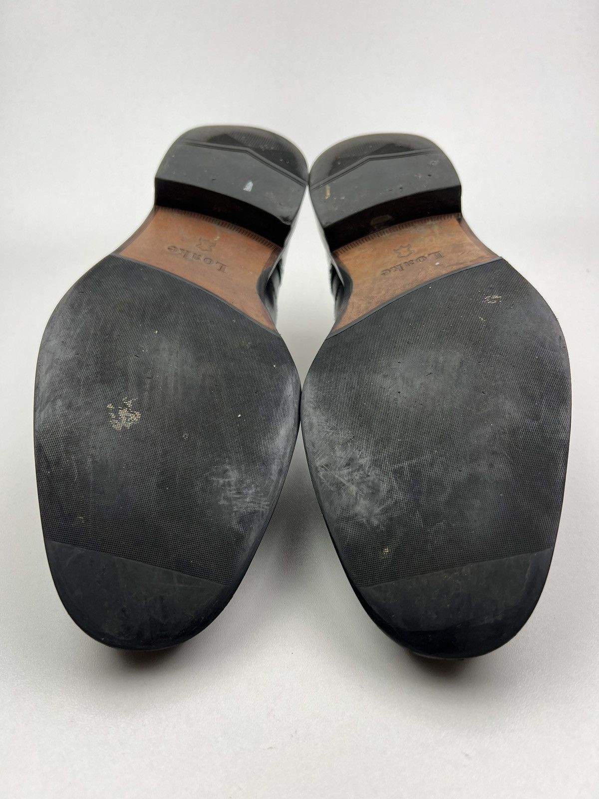 Loake LOAKE Oxfords Leather Shoes Lace Up Woodstock Black Men’s Size US 8.5 / EU 41-42 - 14 Thumbnail