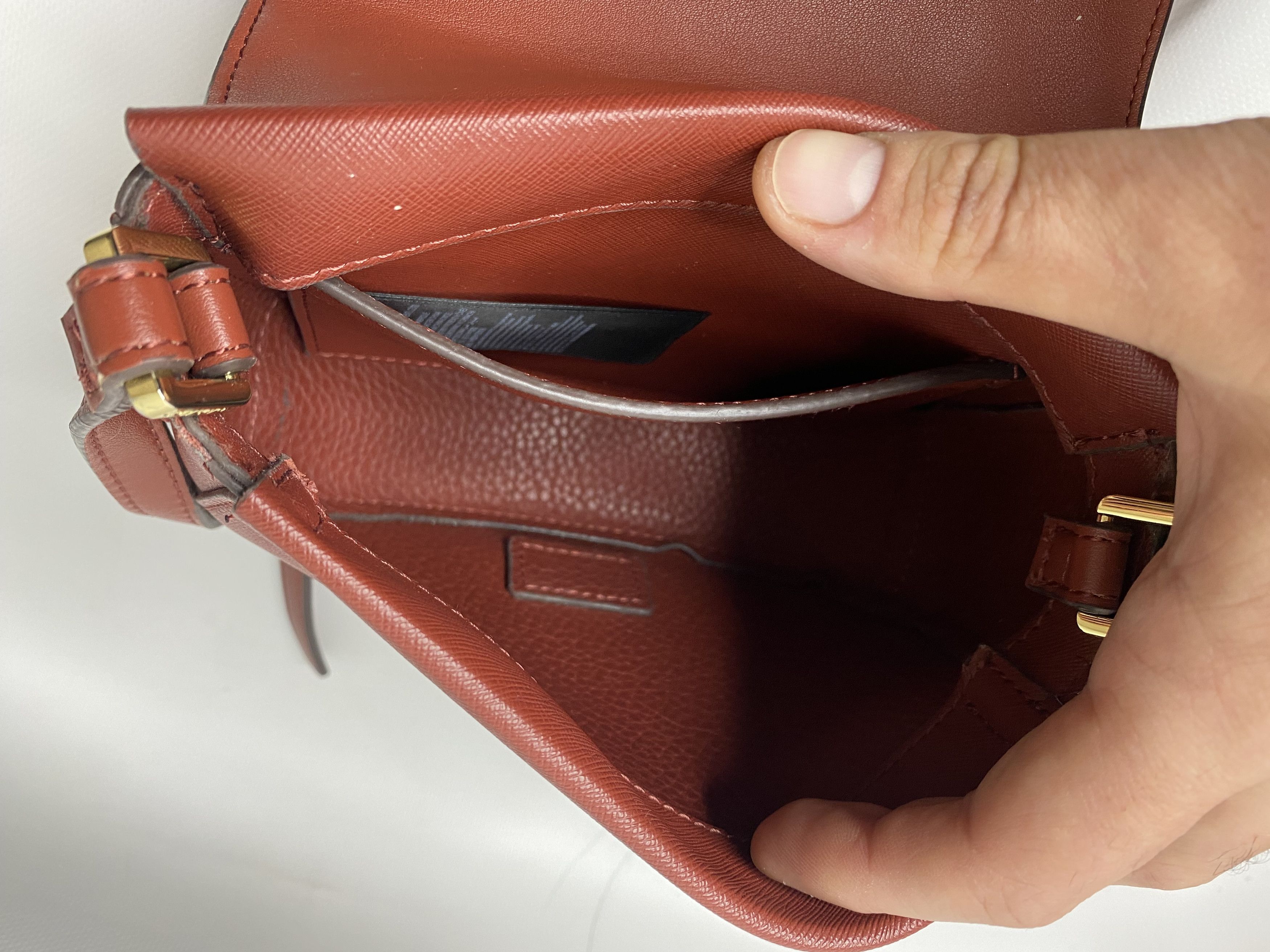 Calvin Klein CALVIN KLEIN CROSSBODY FLAP OVER POCKET BAG HANDBAG Size ONE SIZE - 7 Thumbnail
