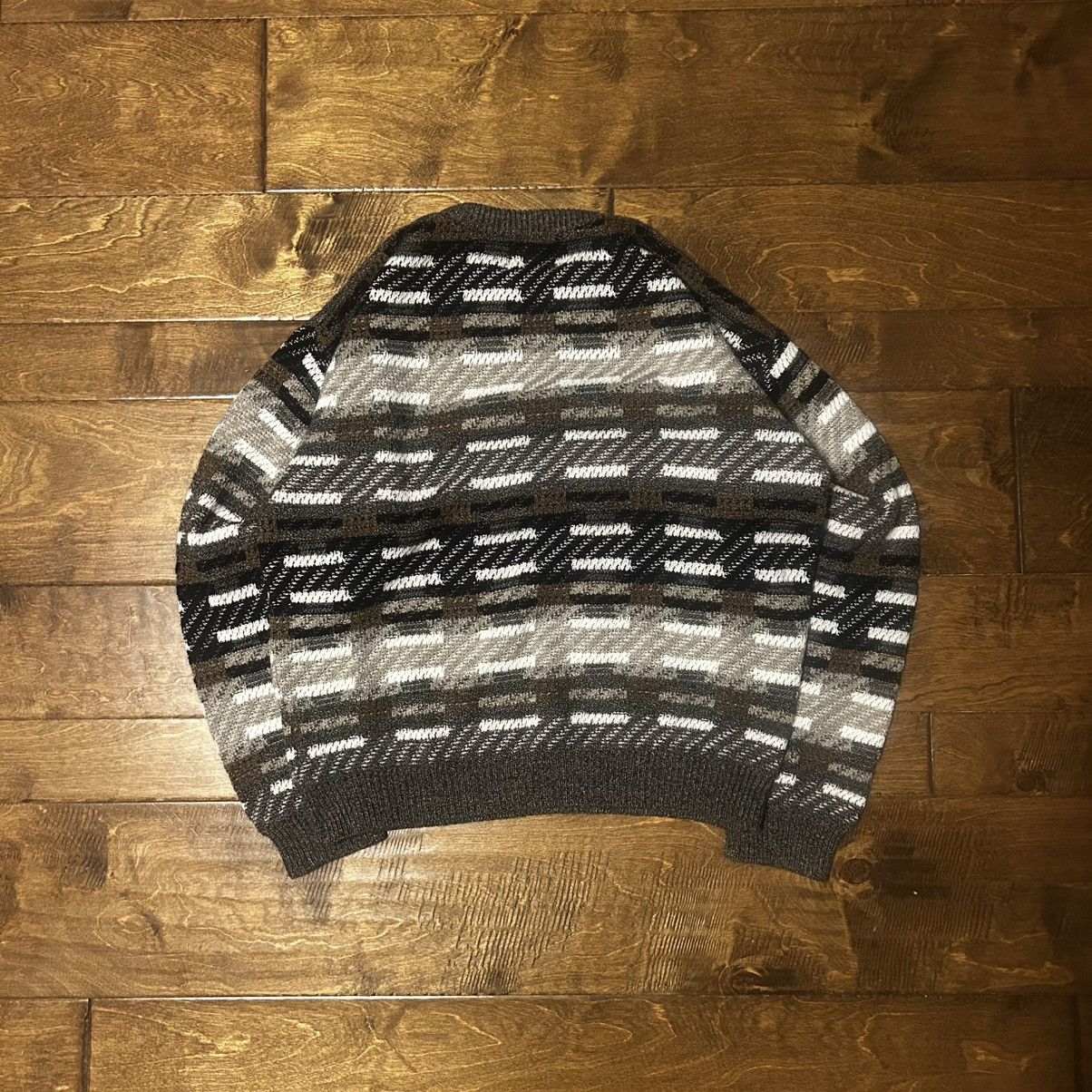 Jantzen × Vintage Vintage Grandpa Coogi Style Knit Sweater Size US M / EU 48-50 / 2 - 3 Thumbnail