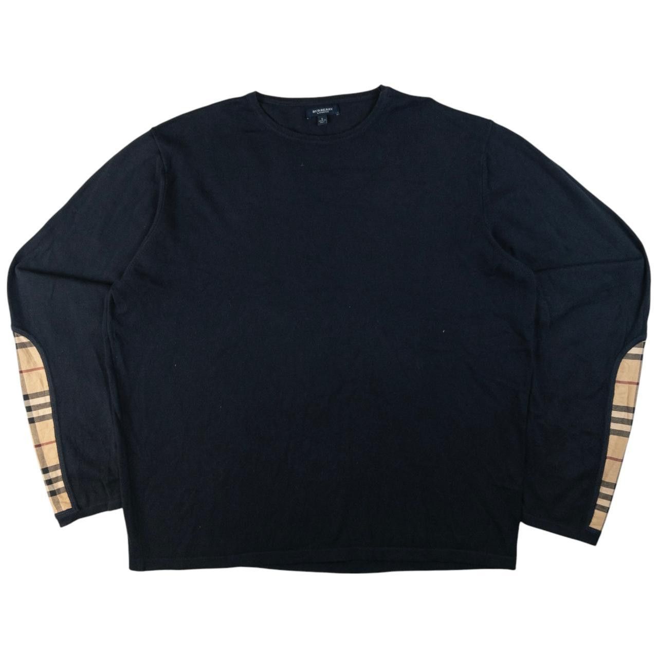Burberry Vintage Burberry Nova Check Sleeve Jumper Size M Size US M / EU 48-50 / 2 - 1 Thumbnail