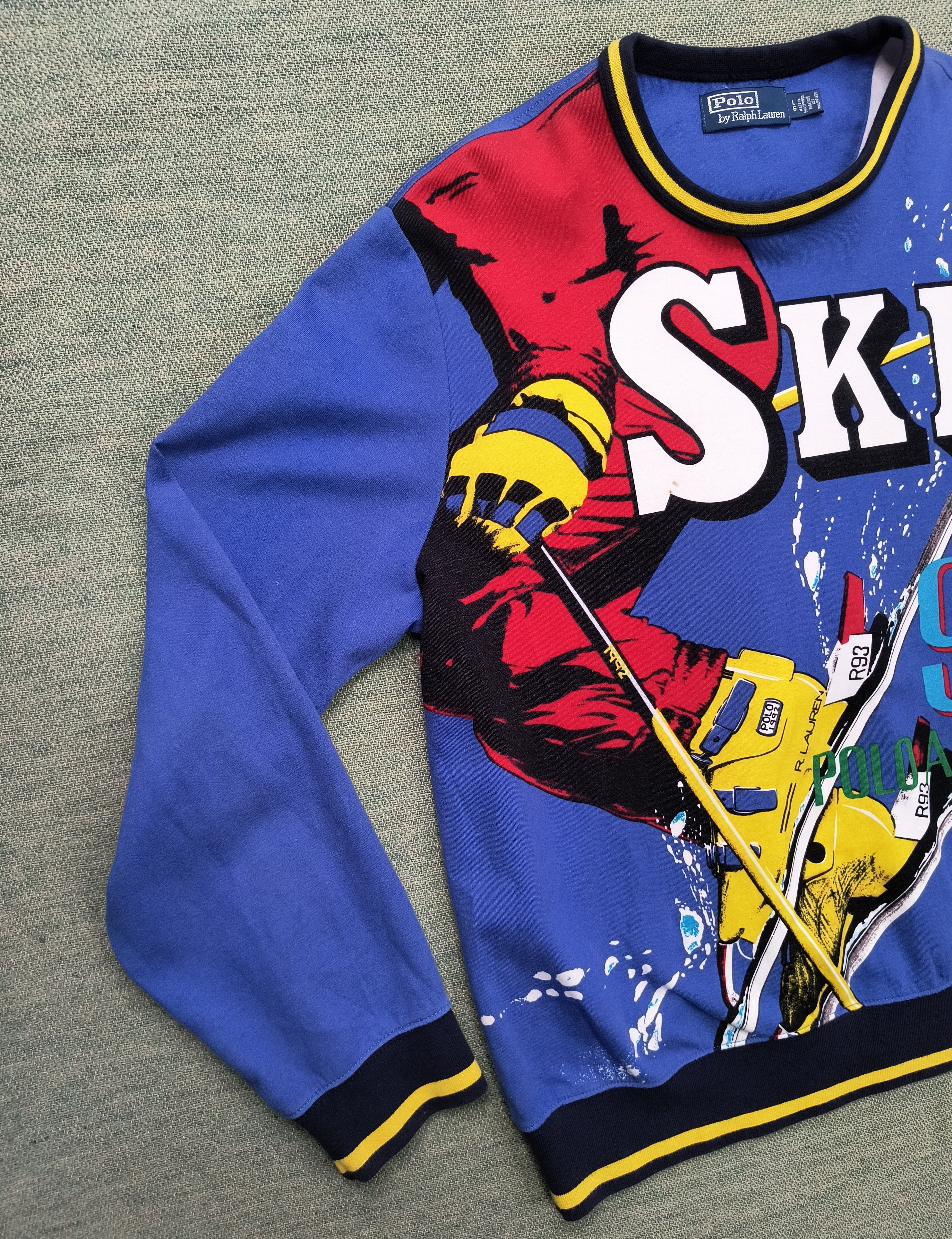 Polo Ralph Lauren Ralph Lauren Polo active ski 92 crewneck sweatshirt Size US L / EU 52-54 / 3 - 2 Thumbnail
