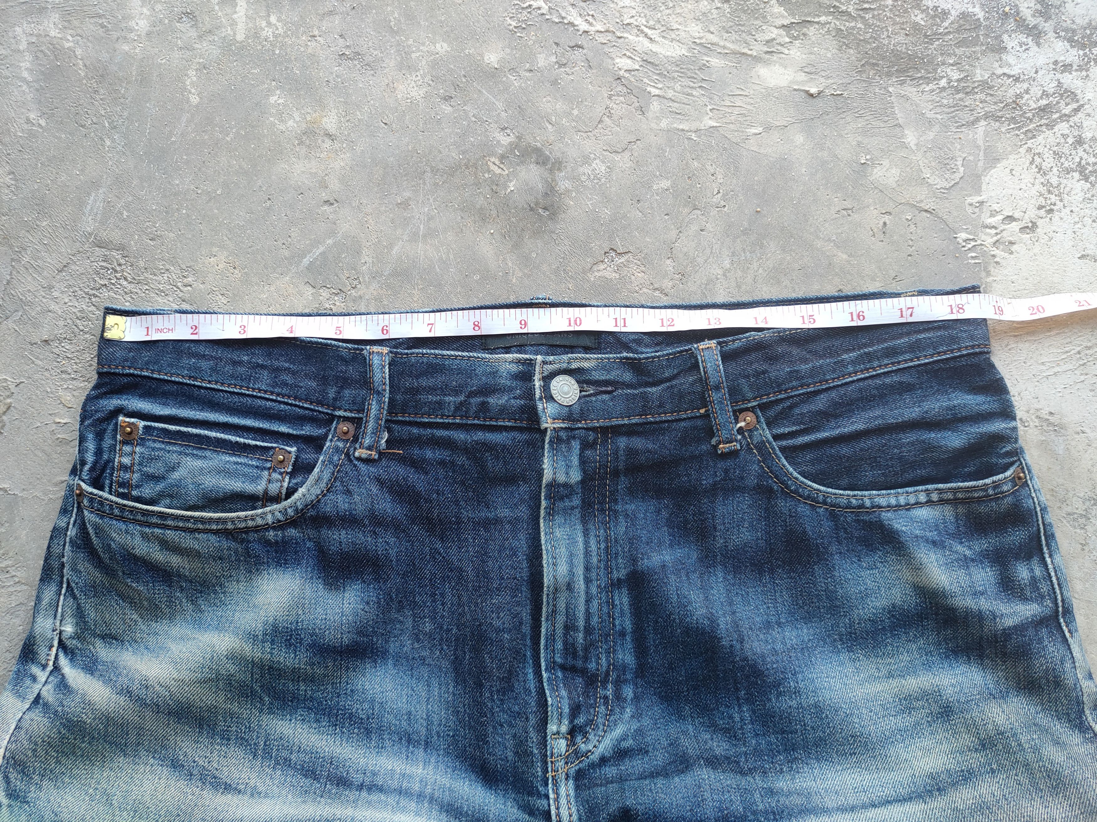 Japanese Brand W37 VINTAGE JAPANESE DISTRESSED RIPPED JEANS PANTS Size US 37 - 6 Thumbnail