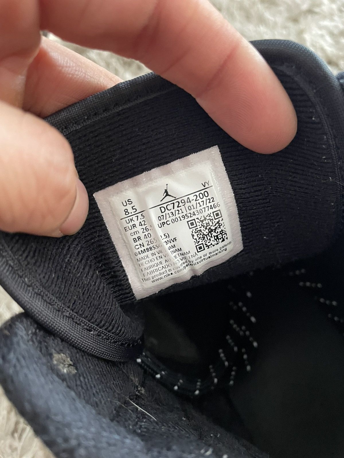 Jordan Brand Jordan 1 Mid SE Dark Chocolate Size US 8.5 / EU 41-42 - 7 Thumbnail