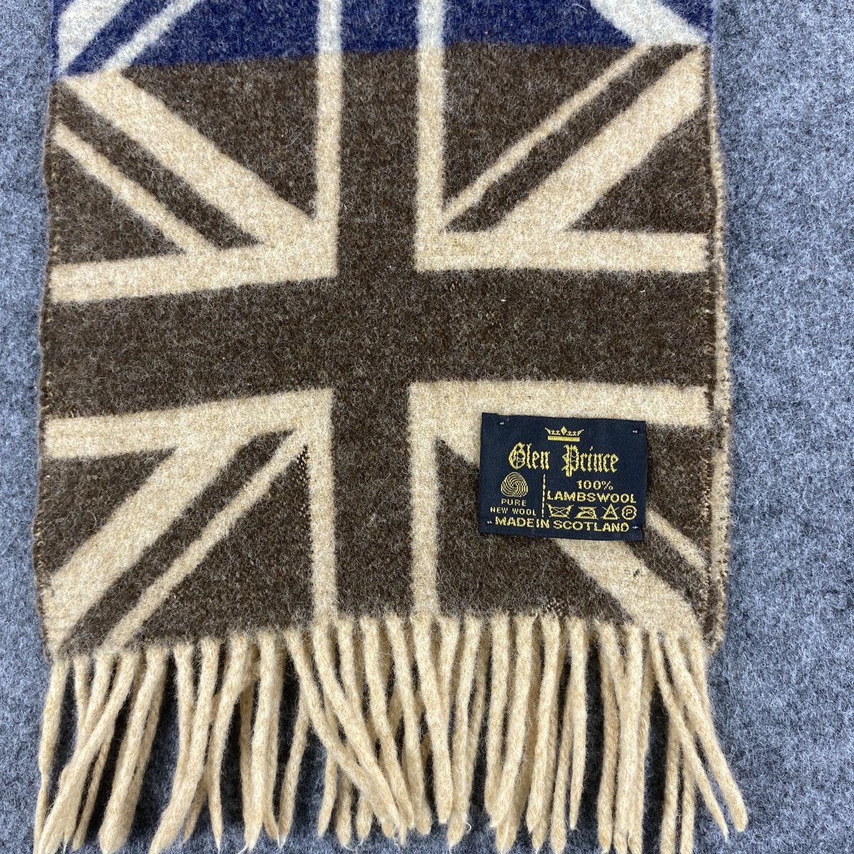 Vintage Glen Prince Scarf # Muffler # Neckwear # D562 Size ONE SIZE - 7 Thumbnail