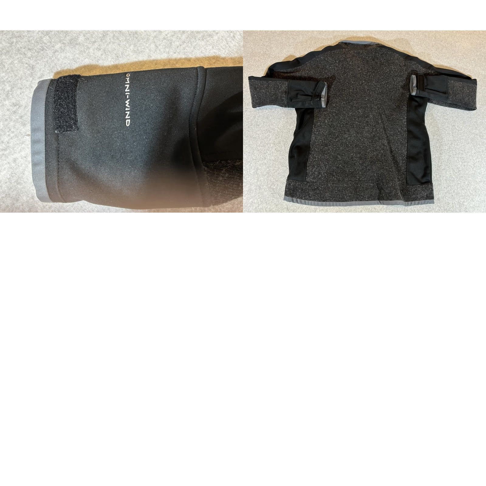 Vintage Columbia Jacket Mens Medium Wool Blend Softshell Omni-Heat Omni-Wind Gray Flecked Zipped Pockets Full Zip Outdoor Activewear Casual Travel Mens Size US M / EU 48-50 / 2 - 9 Thumbnail