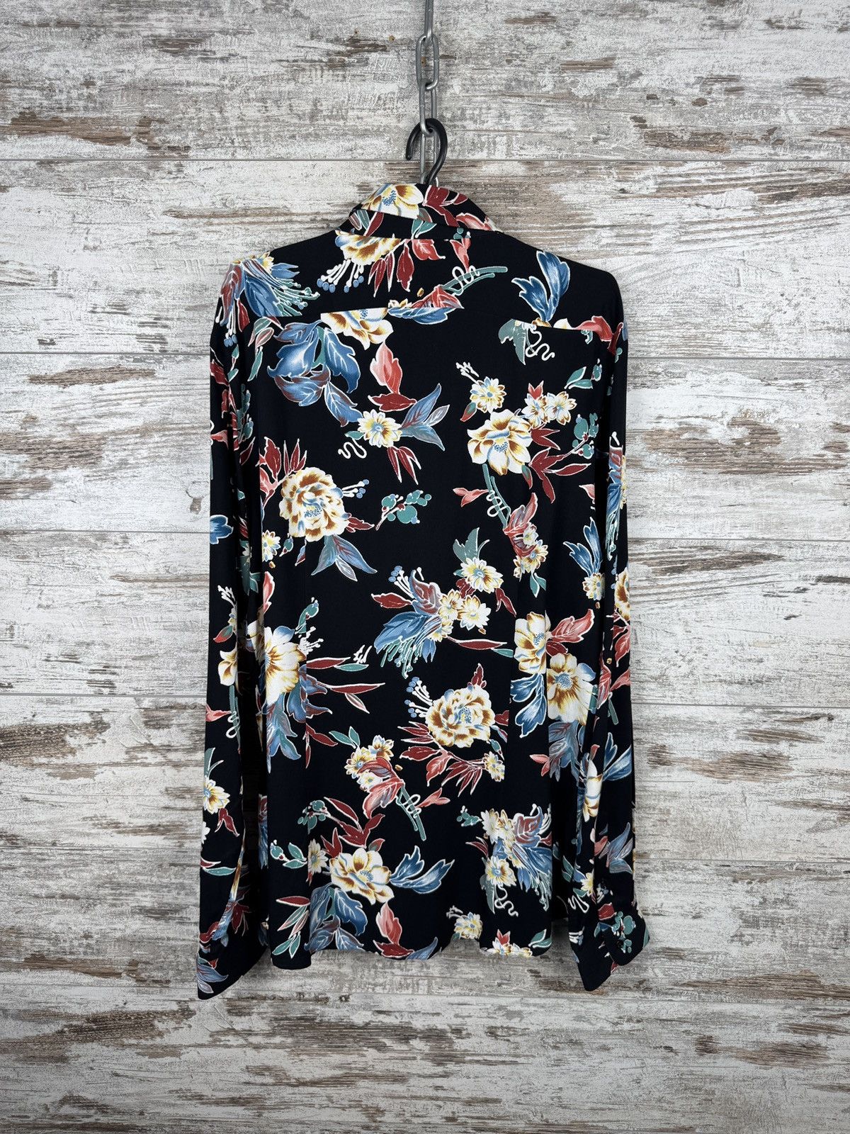 Reiss Mens Vintage Reiss Hawaiian shirts button up luxury crazy Size US L / EU 52-54 / 3 - 9 Thumbnail