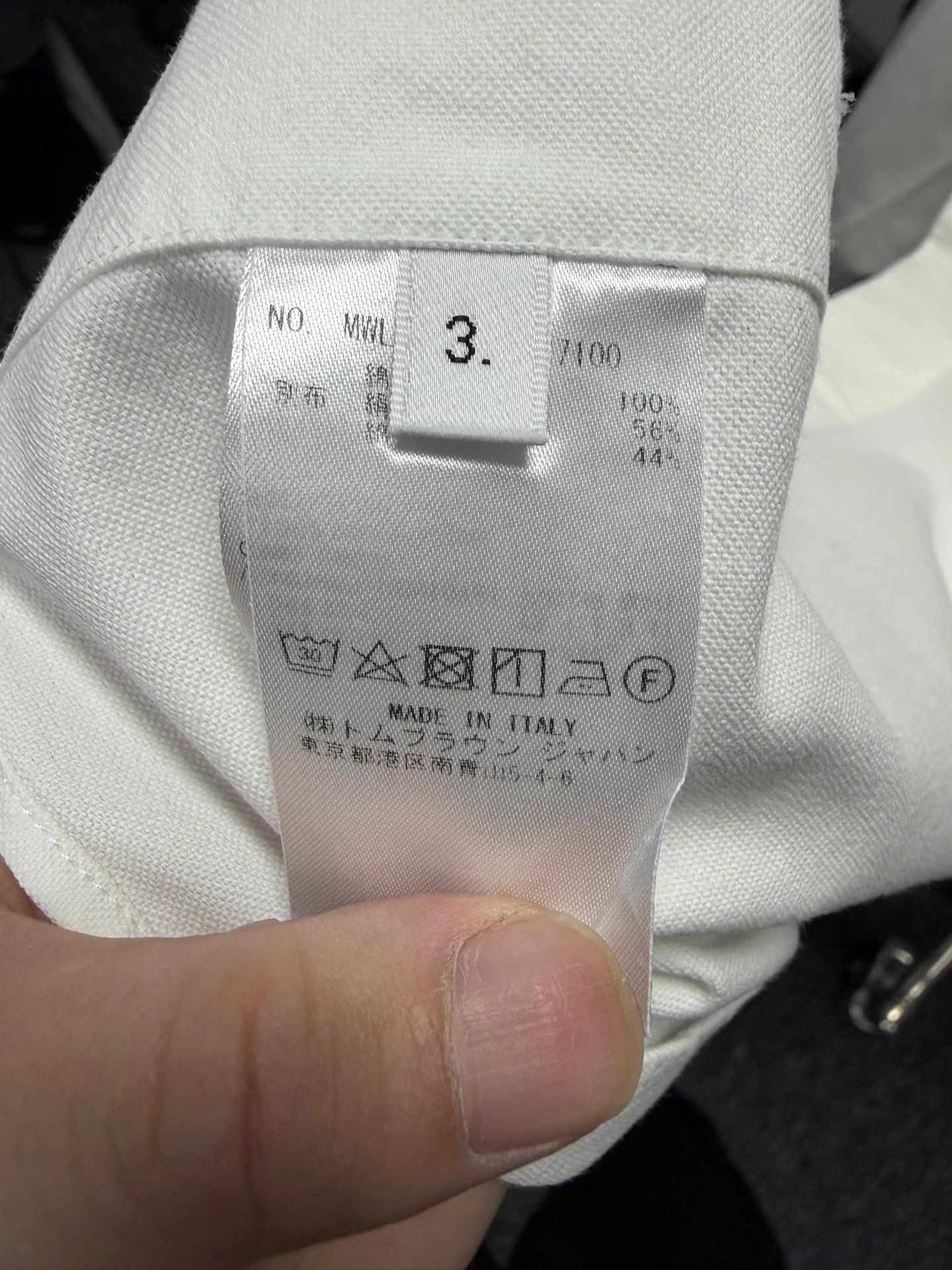 Thom Browne Thom Browne Men's Shirt,Suit Cardigan, Leather Shoes Size US L / EU 52-54 / 3 - 5 Thumbnail