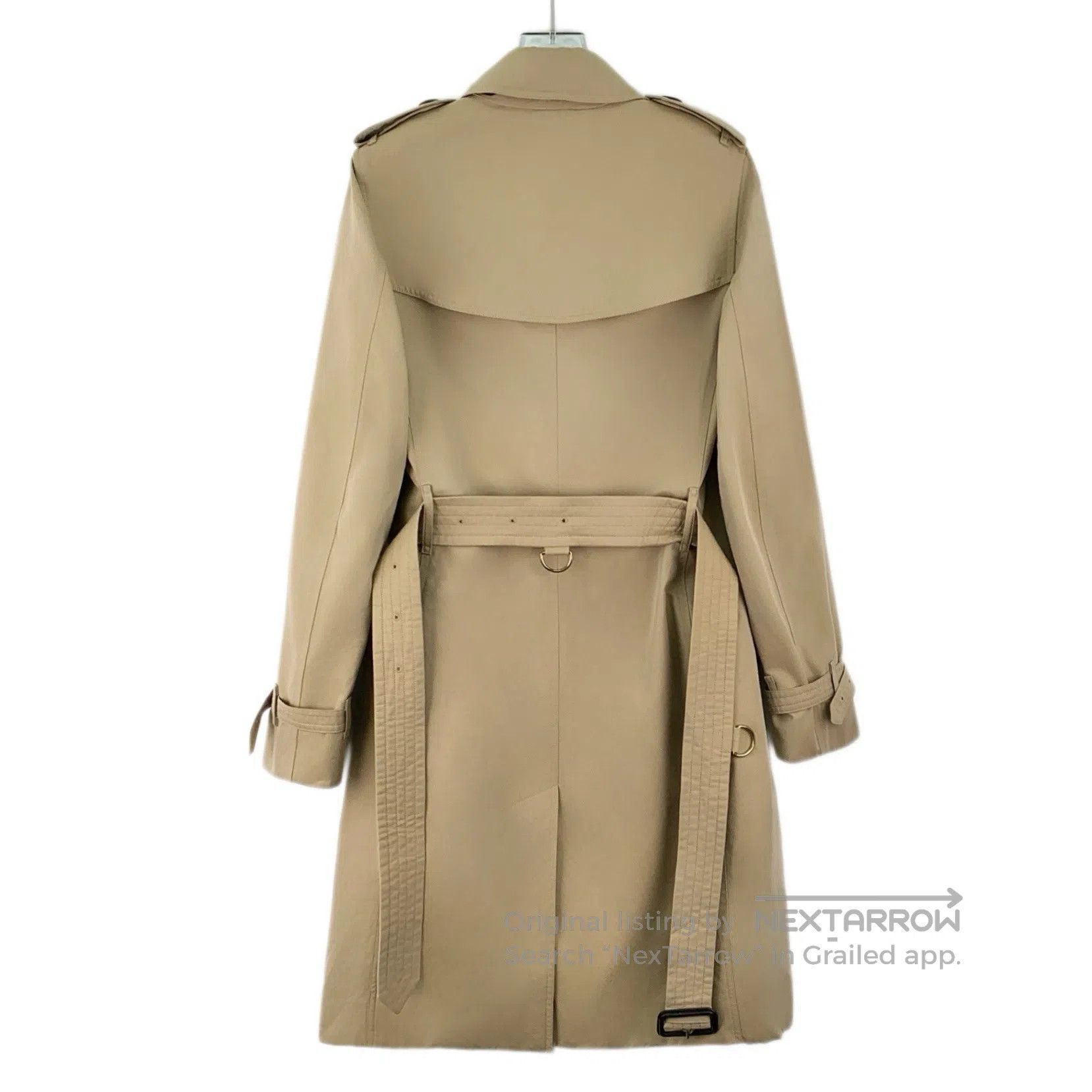 Burberry Burberry Brown Cotton Reversible Collar Double Breasted Lo Size S / US 4 / IT 40 - 2 Thumbnail