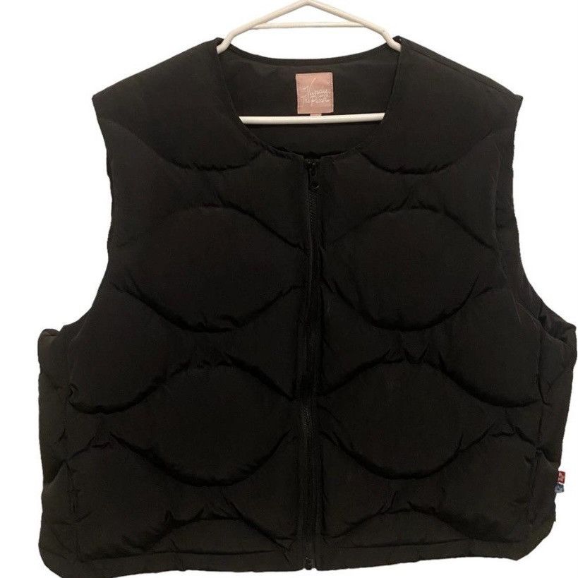 Vandy The Pink Vandy The Pink Black Puffer Vest Size M / US 6-8 / IT 42-44 - 4 Thumbnail