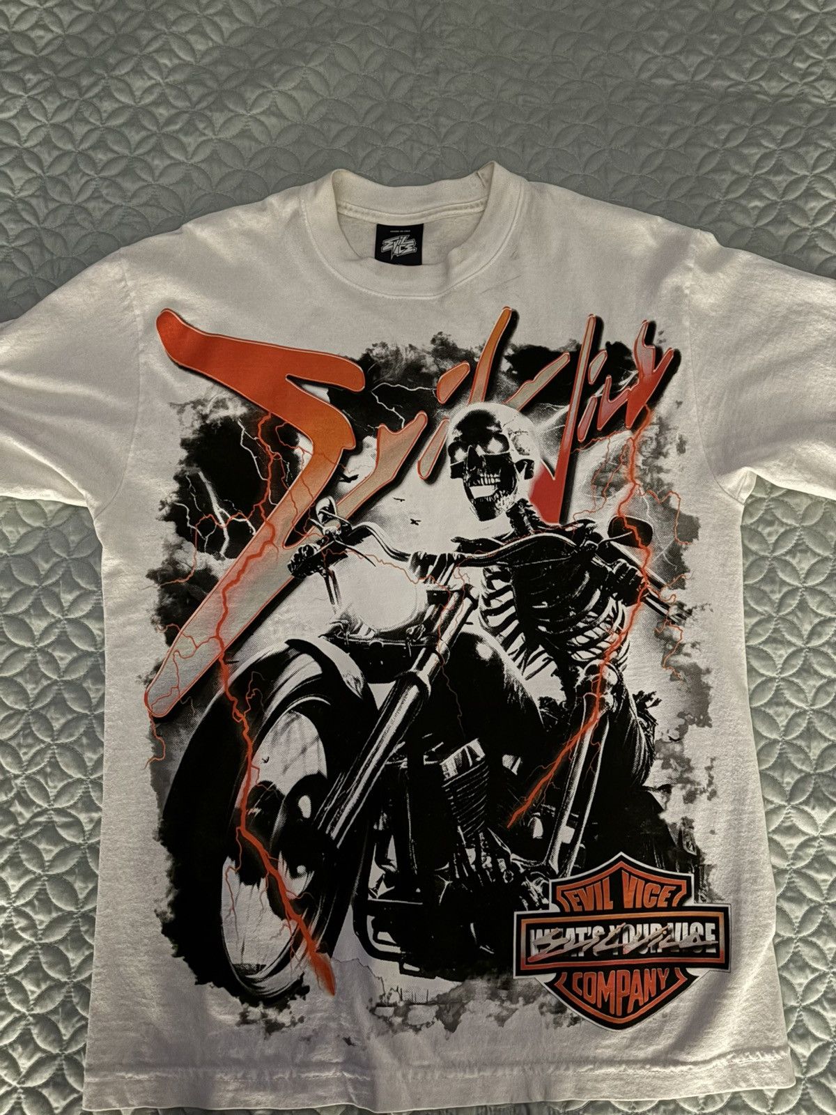 Designer Evil vice t-shirt Size US S / EU 44-46 / 1 - 1 Thumbnail