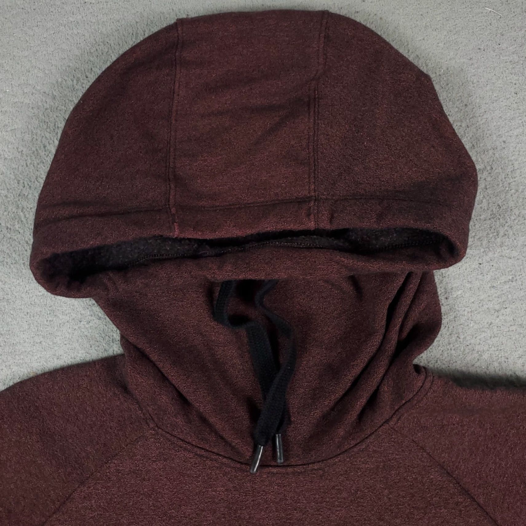 Under Armour Under Armour Hoodie Mens Medium Burgundy Threadborne Pullover Sweatshirt Size US M / EU 48-50 / 2 - 2 Thumbnail