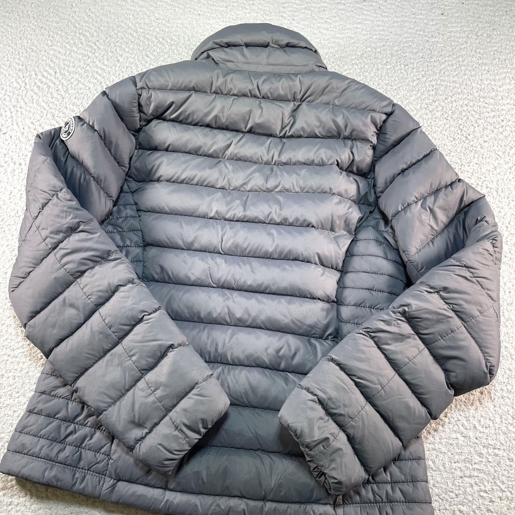 Abercrombie & Fitch Abercrombie & Fitch Puffer Jacket Womens Small Gray Down Insulated Quilted Jacket Size S / US 4 / IT 40 - 6 Thumbnail