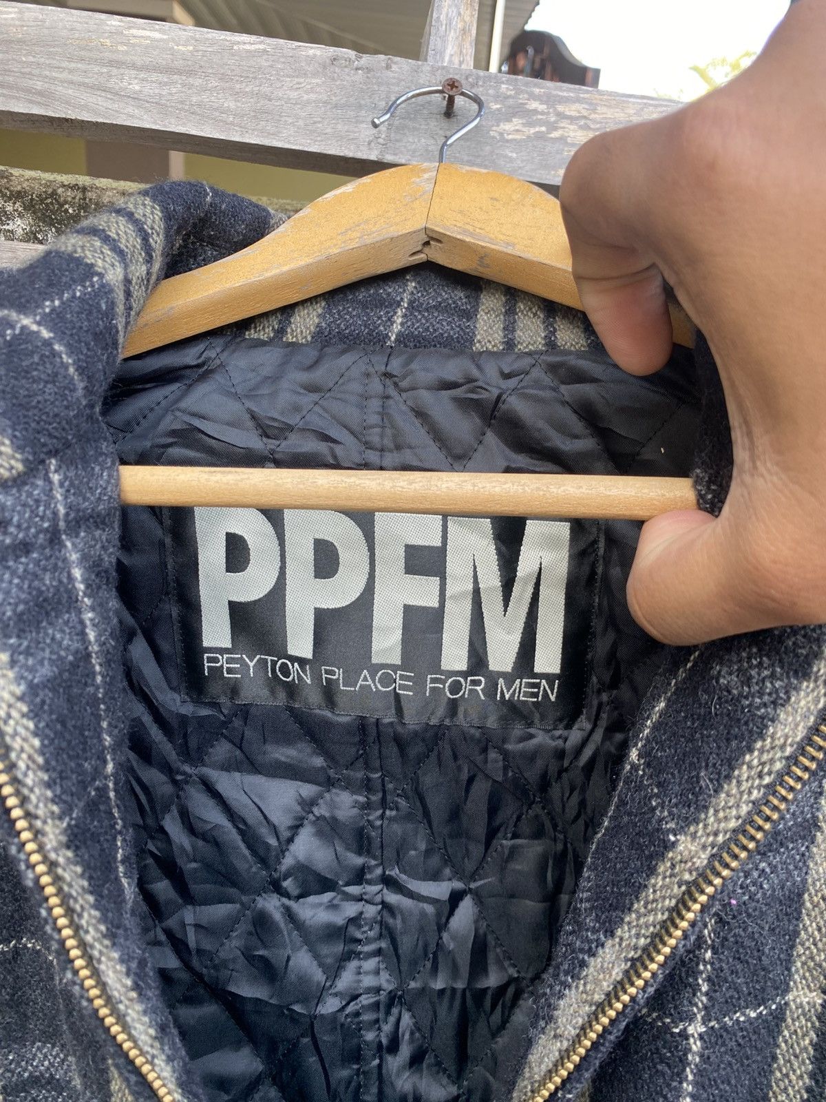 PPFM Vintage PPFM Wool Cropped Jacket Size US L / EU 52-54 / 3 - 7 Thumbnail