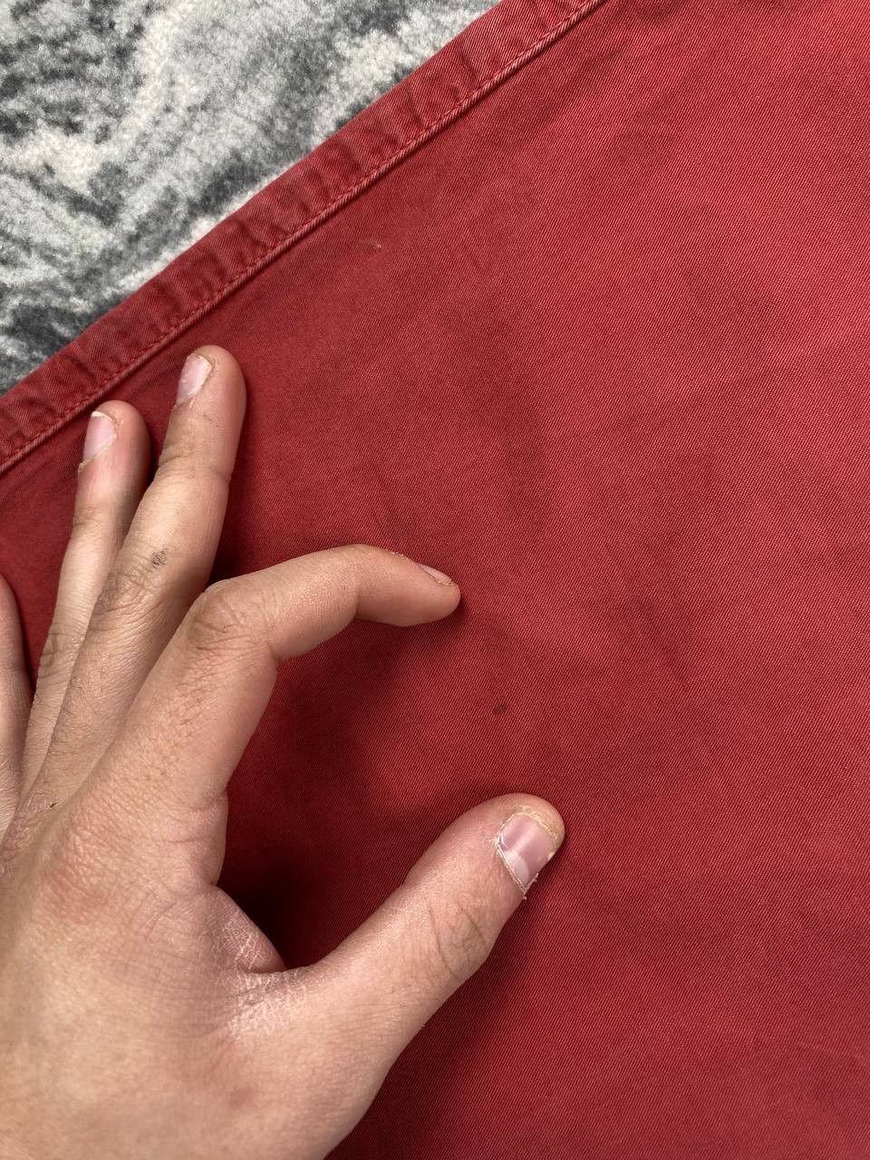 Stone Island Vintage Stone Island Denim Pants 90s Men Size 46 Red Size US 30 / EU 46 - 8 Thumbnail