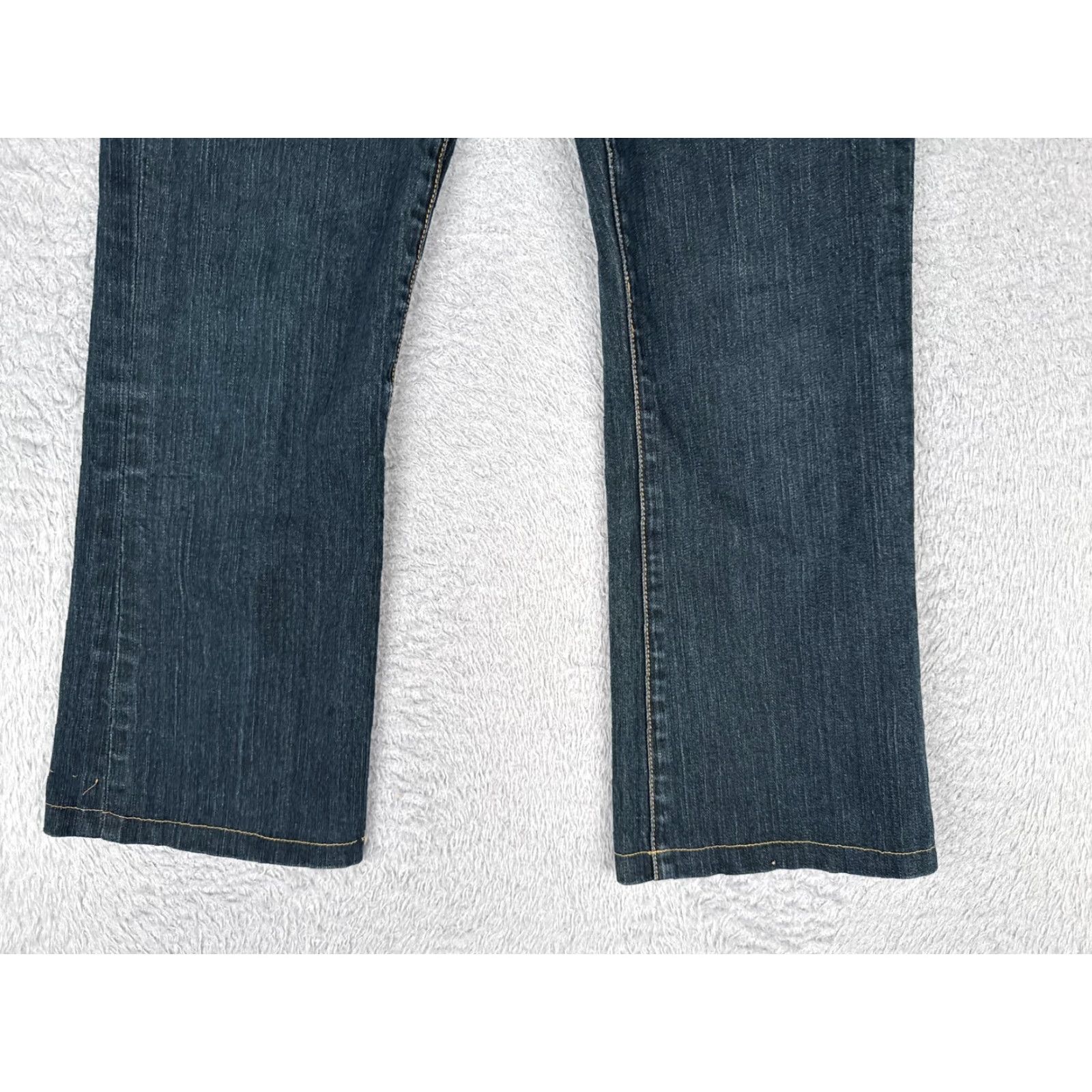 Vintage Seven7 Jeans Womens 29 Blue Bootcut Denim Stretch Dark Wash Regular Inseam 25 Size 29" - 2 Thumbnail