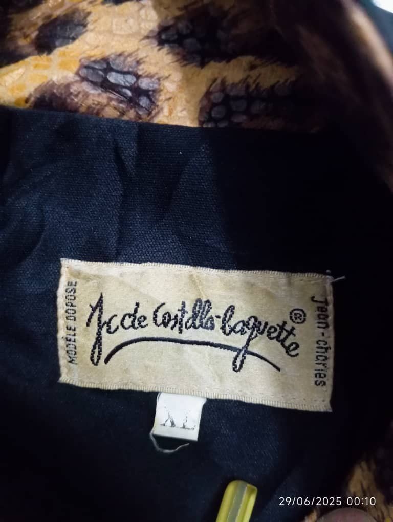 Vintage Vintage Jean Charies Leopard Zipper Jacket Size US XL / EU 56 / 4 - 4 Thumbnail