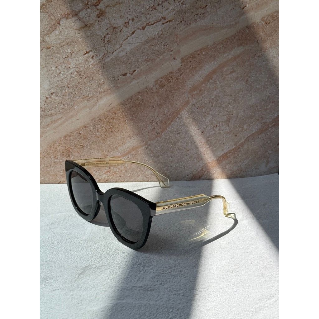 Gucci NEW Gucci GG0564S Black Oversized Sunglasses Size ONE SIZE - 5 Thumbnail