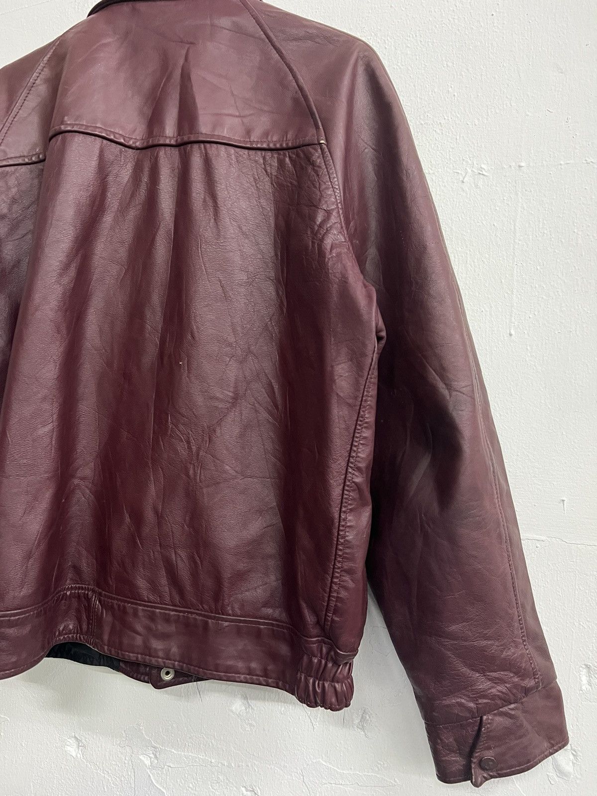 Vintage VINTAGE KK CHAMPION VARSITY LEATHER JACKET Size US L / EU 52-54 / 3 - 11 Thumbnail