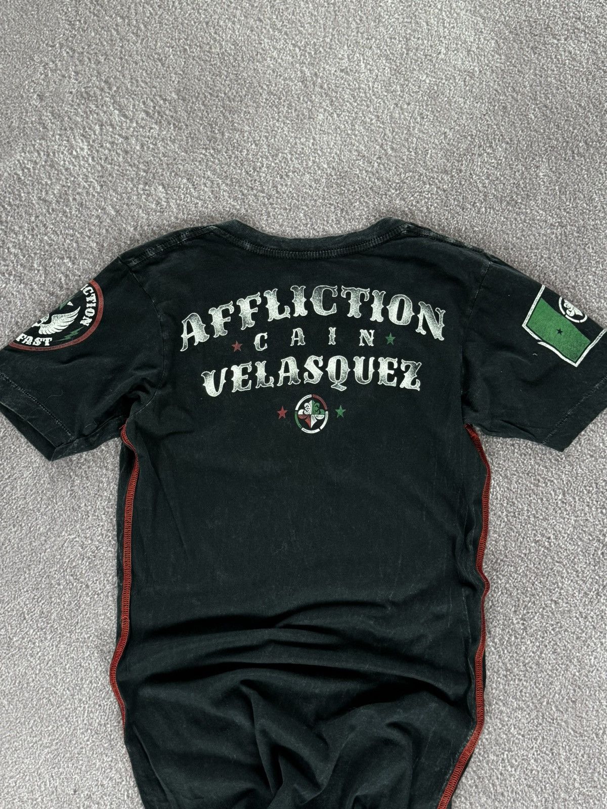 Affliction Affliction Cyber Grunge Slim Fit Rare T-Shirt Size US S / EU 44-46 / 1 - 9 Thumbnail