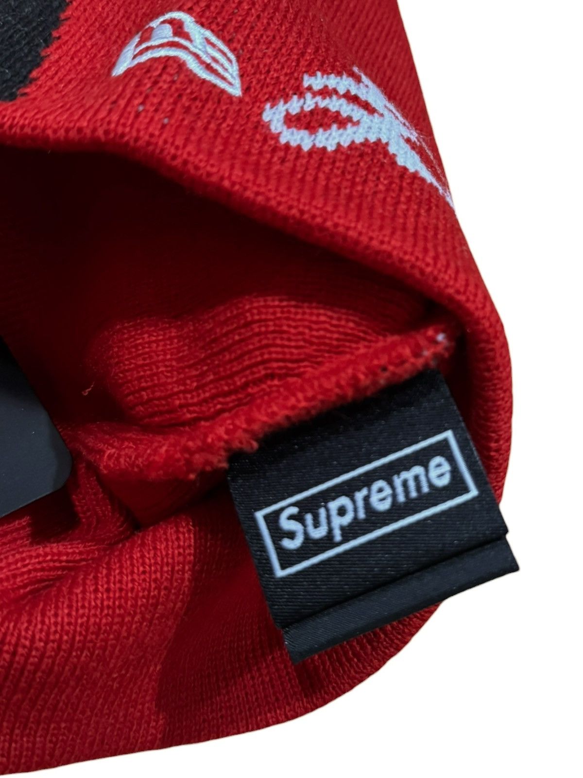 Supreme Supreme New Era Ghostface Beanie Red Size ONE SIZE - 3 Thumbnail