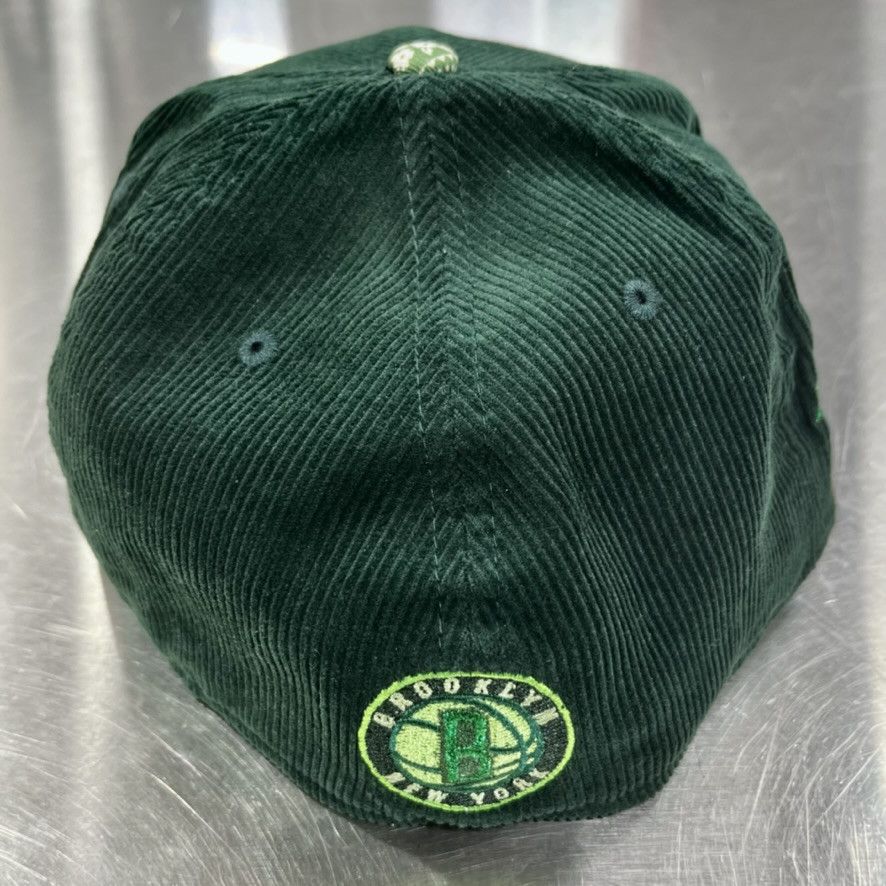 MyFitteds Brooklyn Nets Box Logo 59FIFTY Corduroy MyFitteds Hat 7 5/8 Size ONE SIZE - 5 Thumbnail