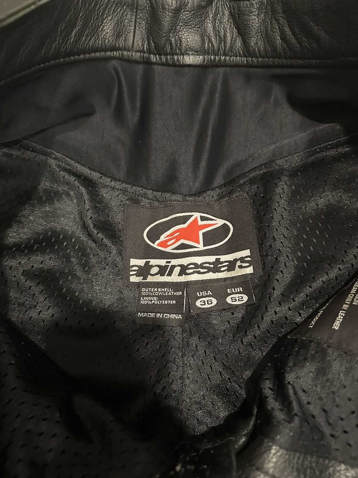 Alpinestars Aplinestars Leather Pant size 36 Size US 36 / EU 52 - 3 Thumbnail