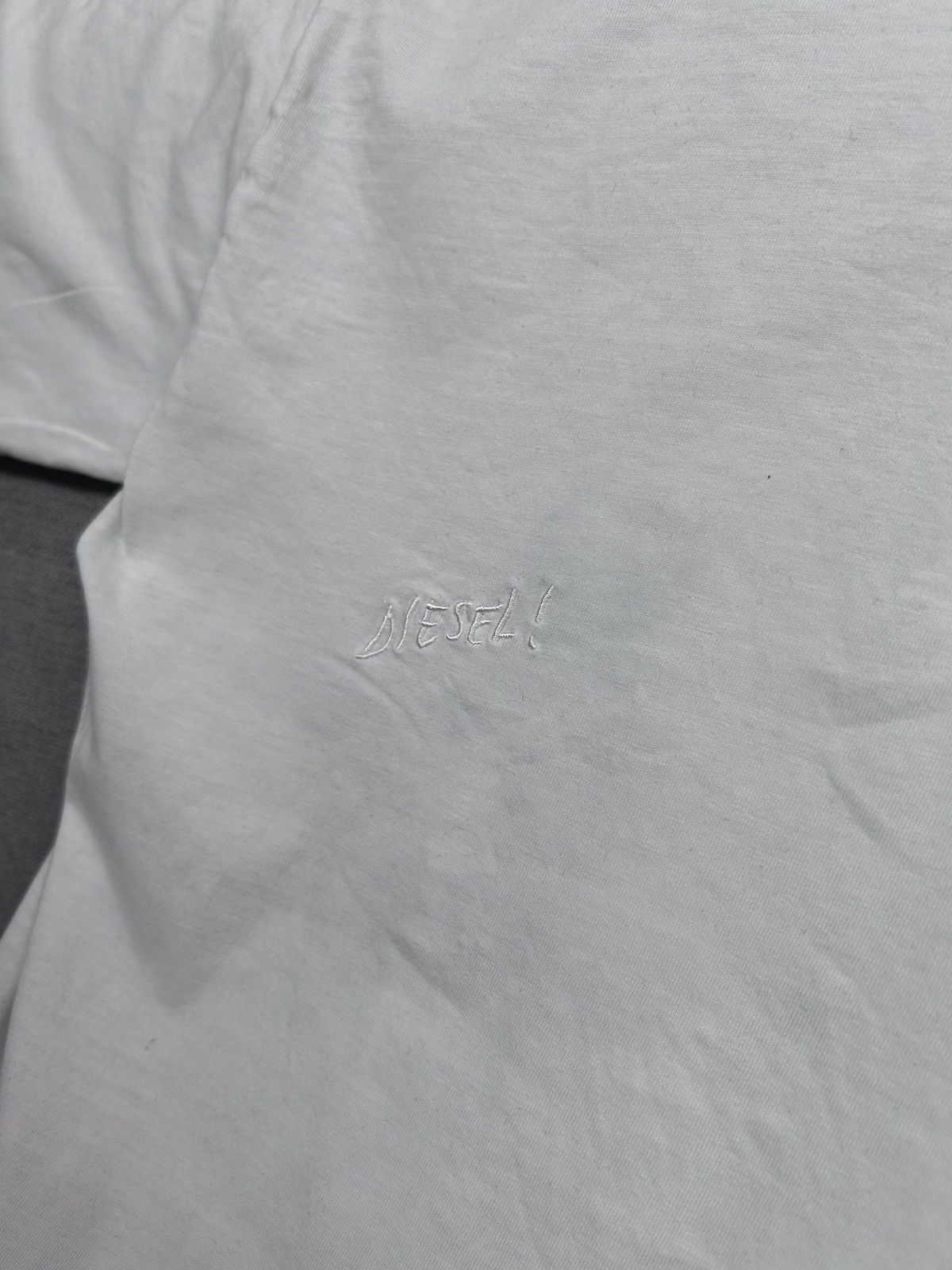 Other Diesel Clean Galaxy White Tee SZ L Size US L / EU 52-54 / 3 - 8 Thumbnail