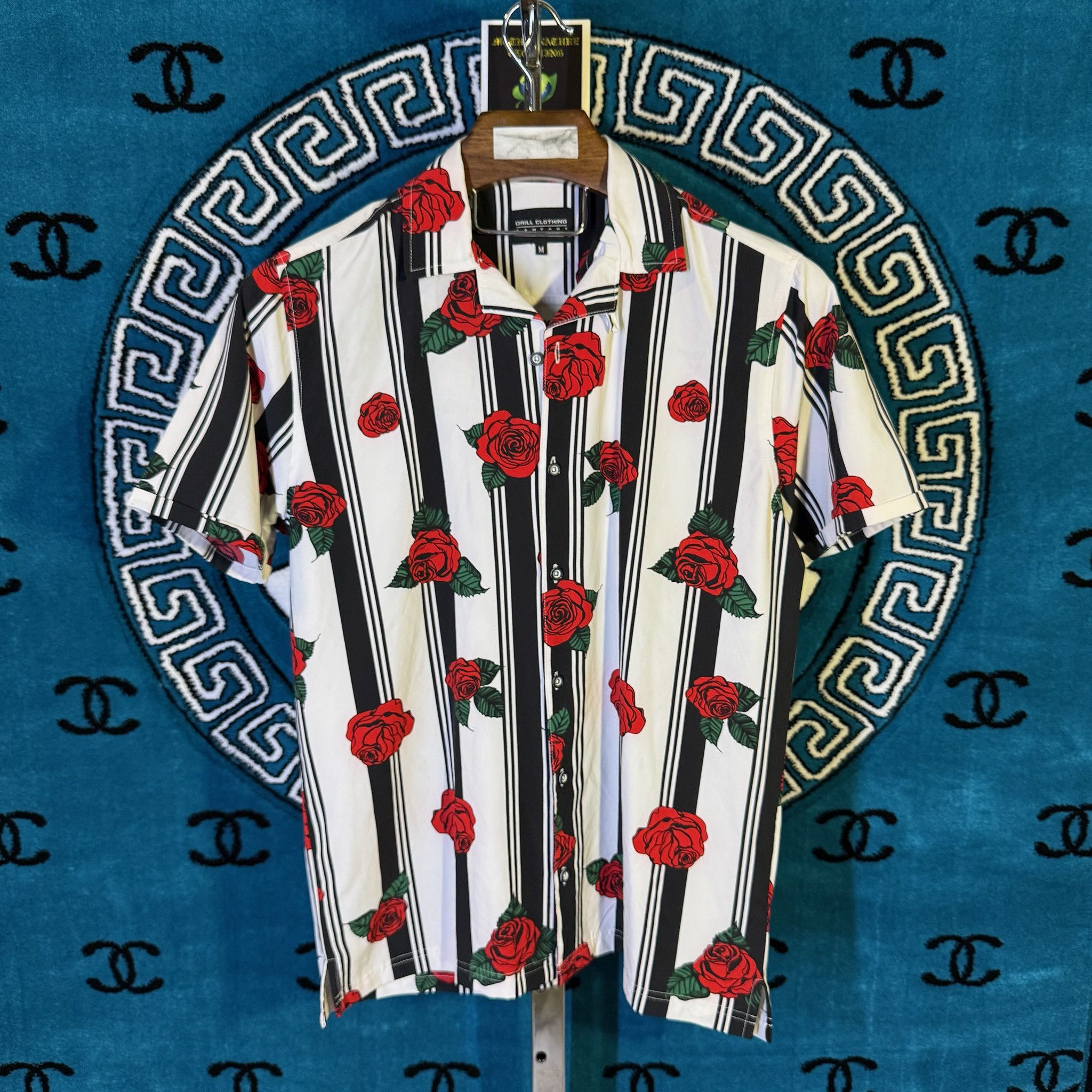 Other THE ROSES IN STRIDE CUBAN BUTTON UP Size US M / EU 48-50 / 2 - 1 Preview
