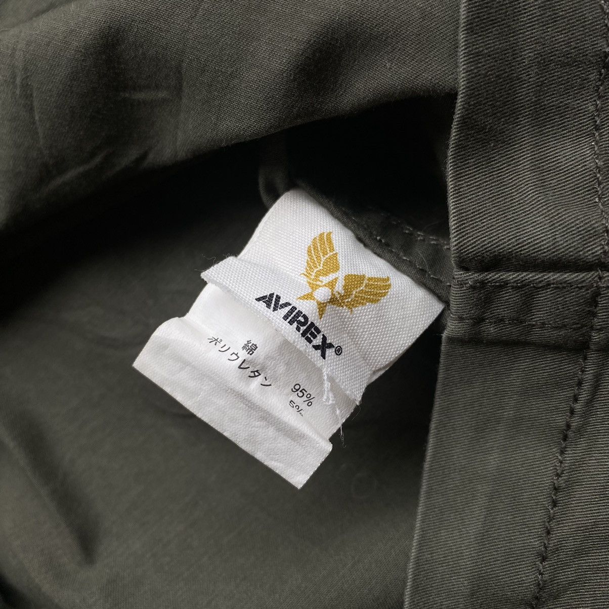 Avirex 🔥SICK AVIREX MILITARY WORK SHIRT ARMY. Size US M / EU 48-50 / 2 - 9 Thumbnail