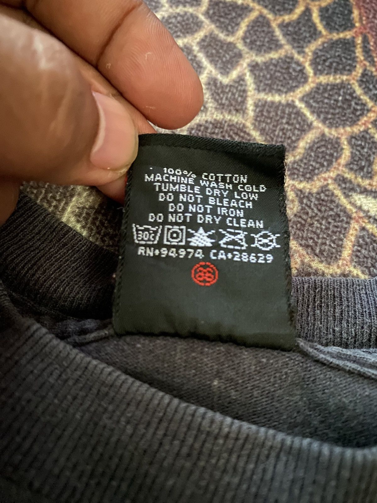 Stussy Vintage Late 90s Stüssy Hip-Hop Graphic T-Shirt Faded Black Size US L / EU 52-54 / 3 - 4 Thumbnail