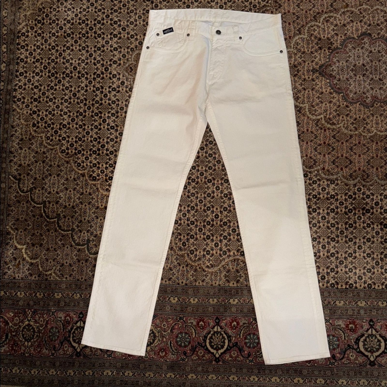 & Other Stories Herringbone Sydney White Jeans Men's Size 32 Size US 32 / EU 48 - 7 Thumbnail